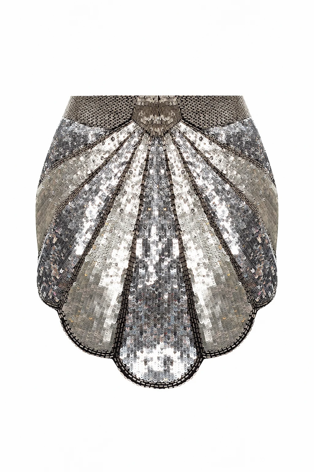 Sequinned skirt