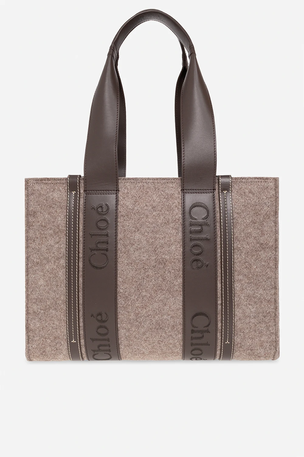 ‘Woody Medium’ shopper bag