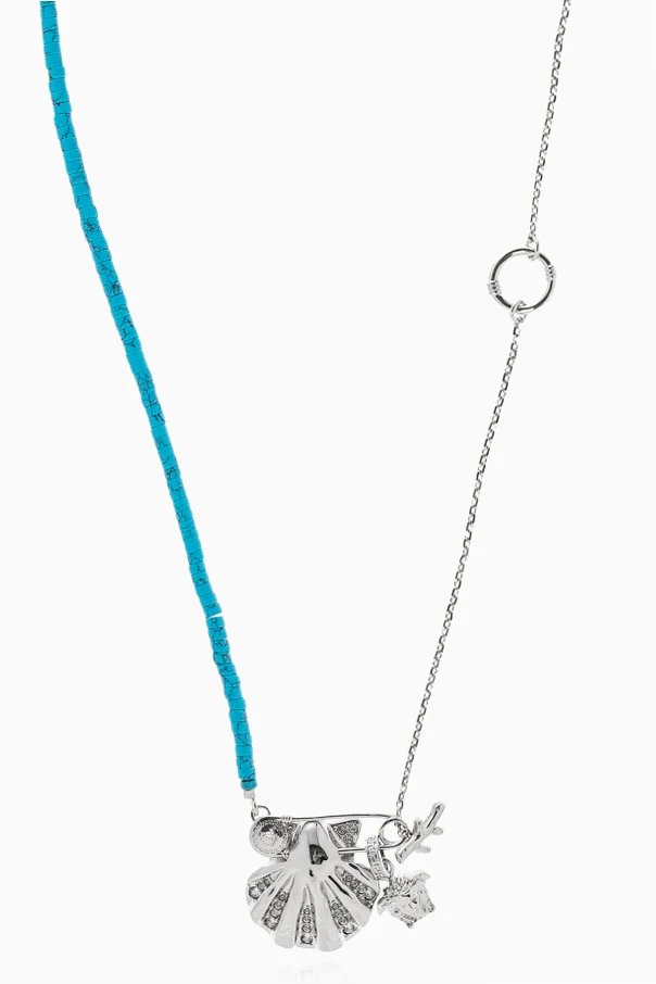 BLUE Necklace with pendants