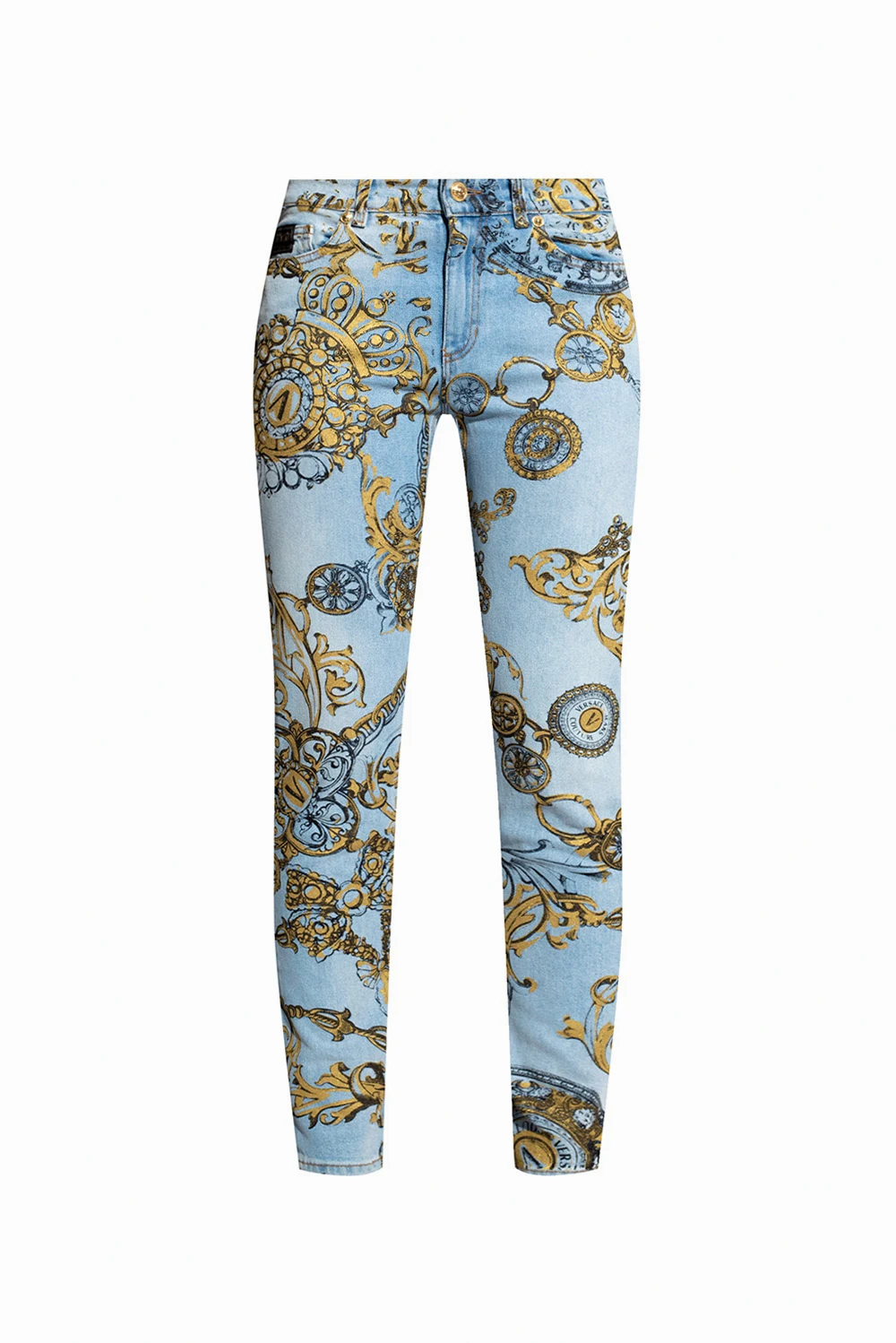 BLUE Printed jeans