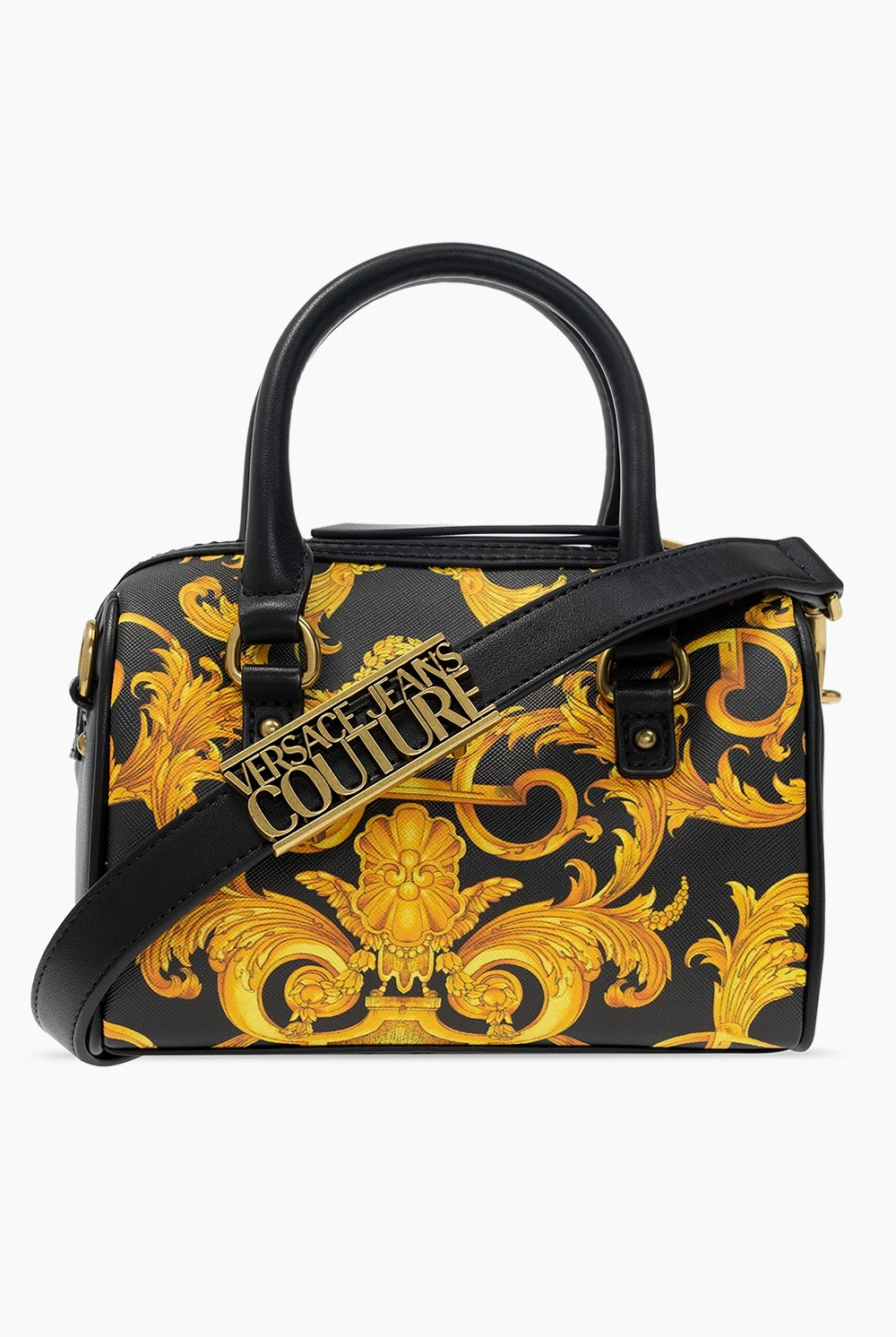 YELLOW  Patterned shoulder bag