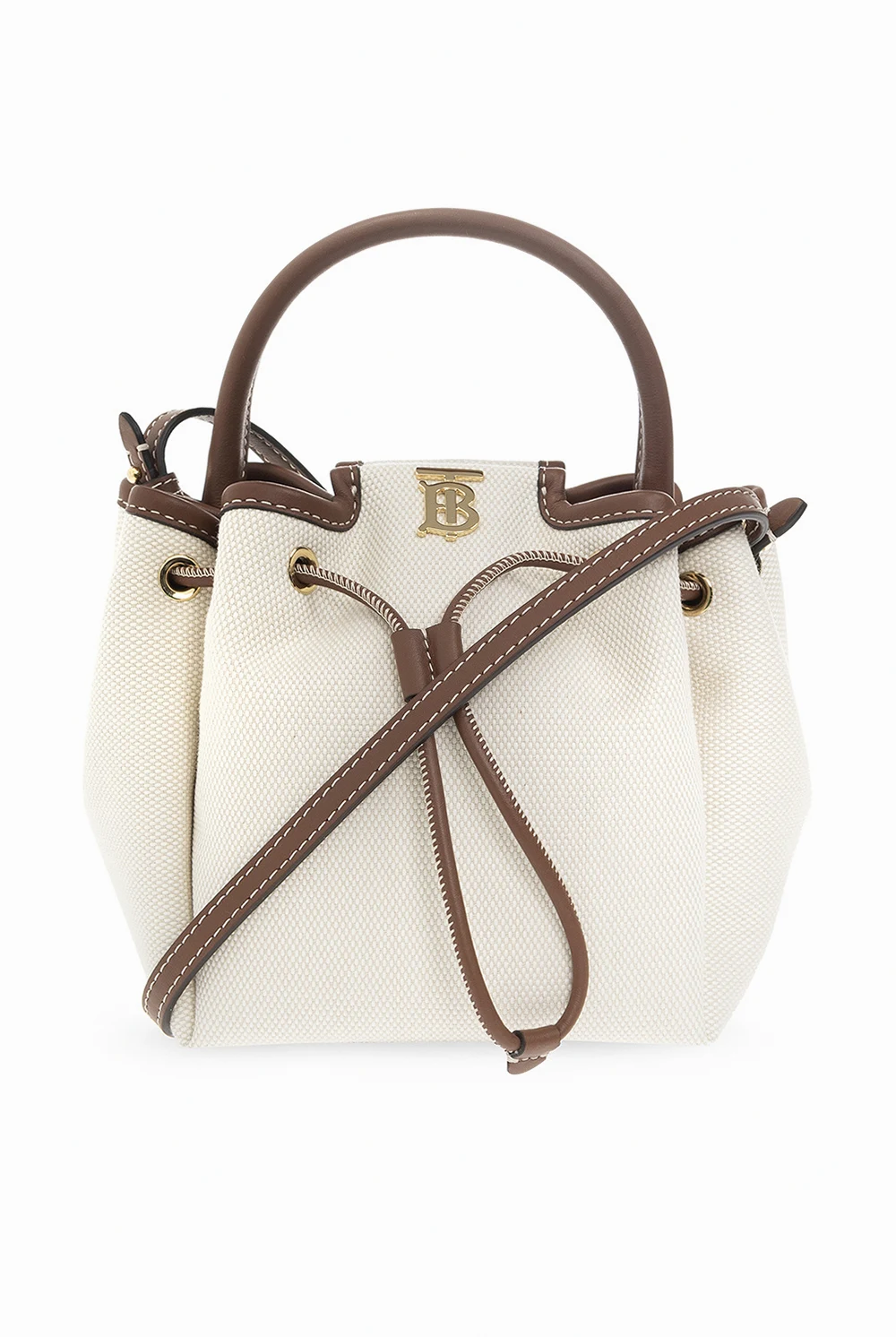 cream Bucket bag