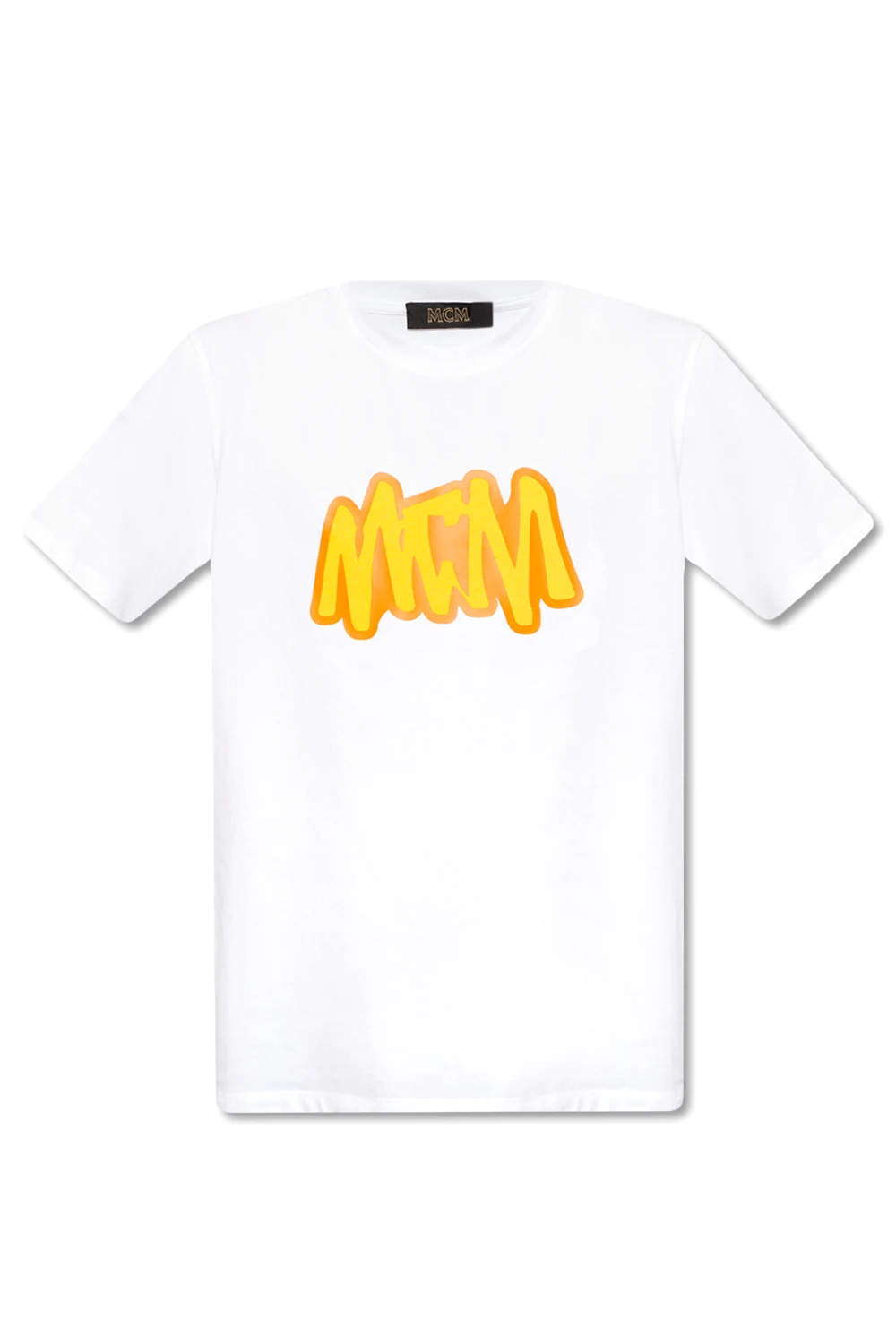 WHITE T-shirt with logo