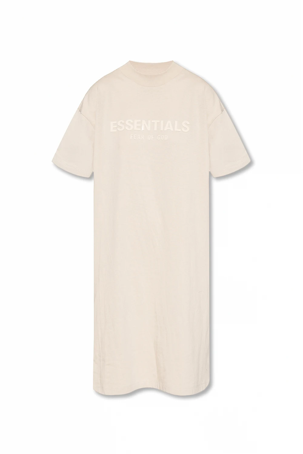 beige Dress with logo