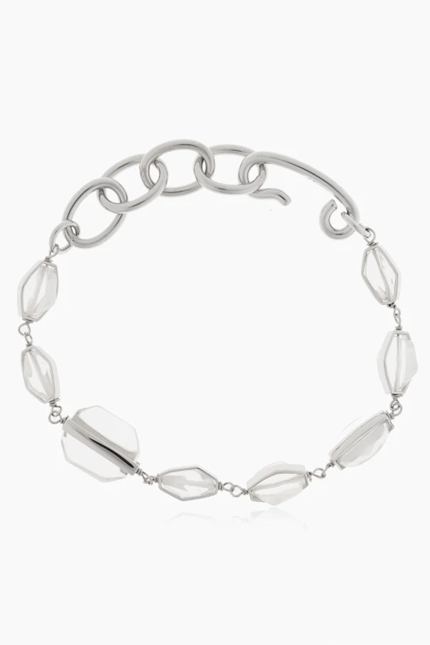 SILBER Armband mit Applikationen