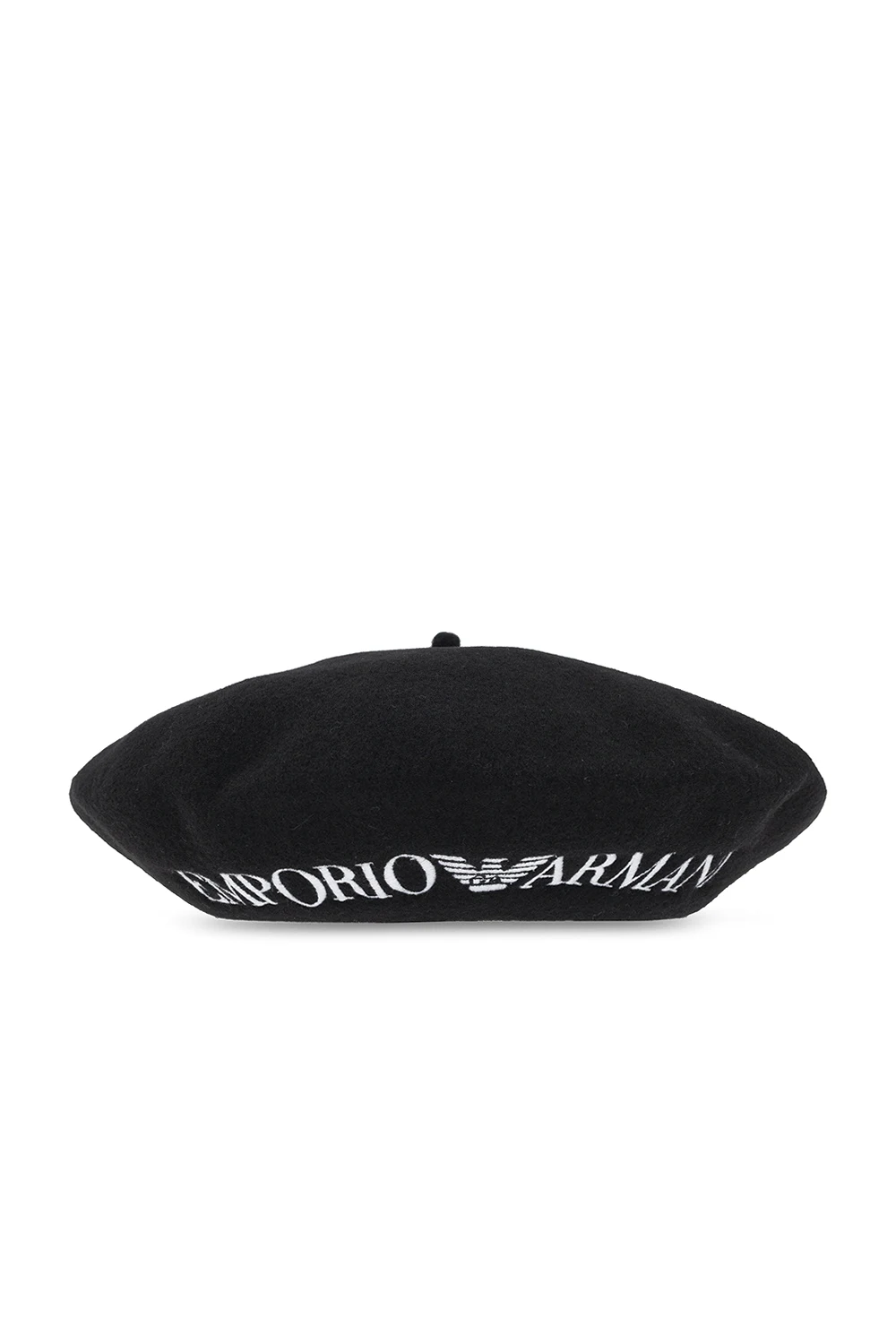 BLACK Beret with logo