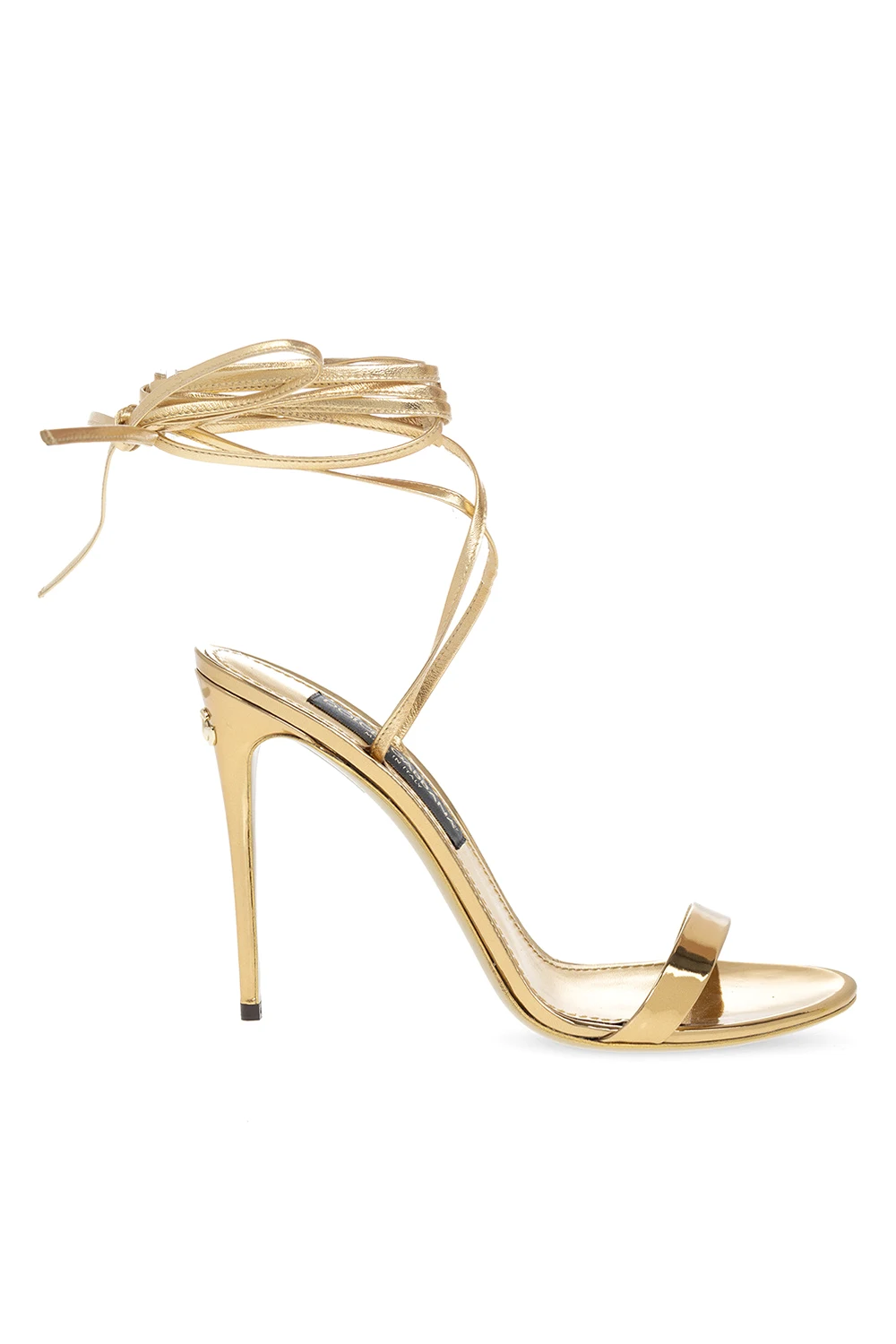 GOLD ‘Keira’ heeled sandals