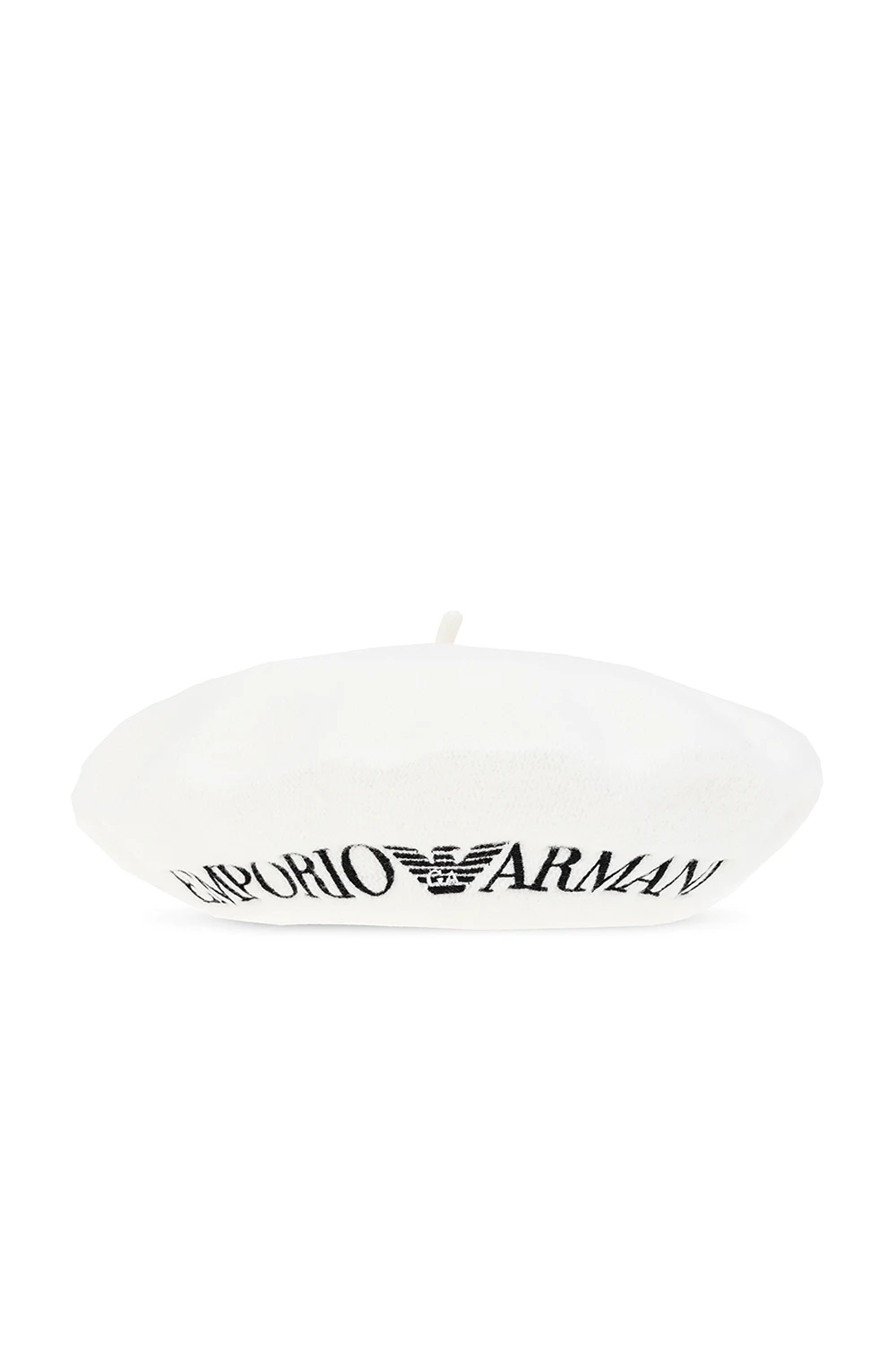 cream Beret with logo