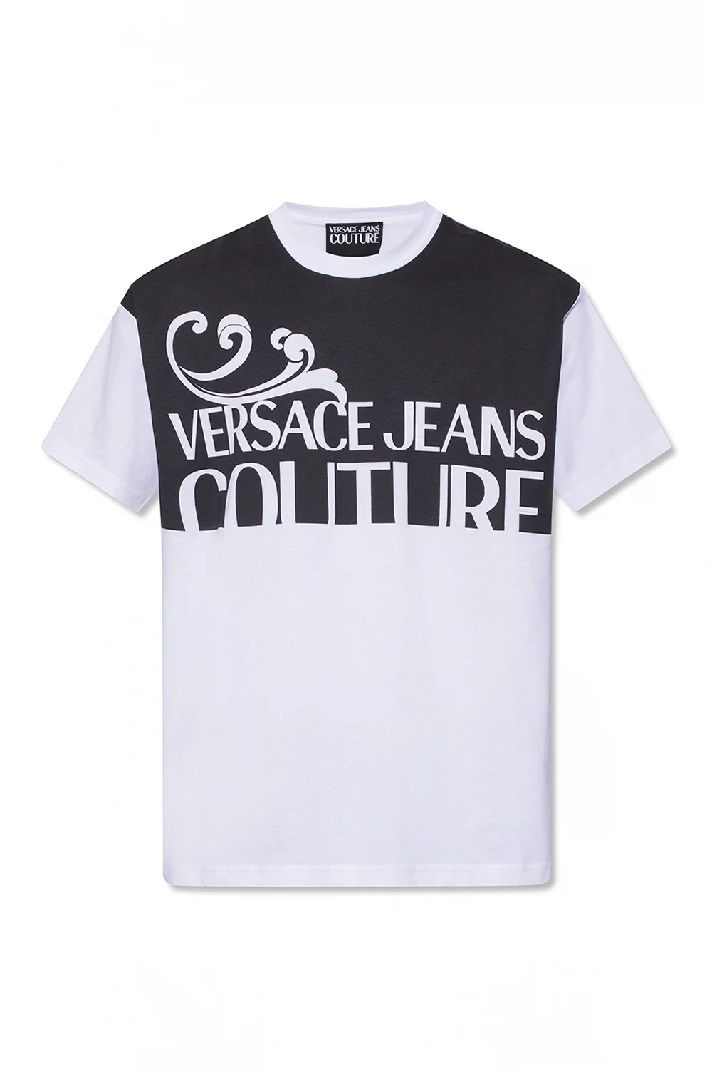 WHITE T-shirt with logo