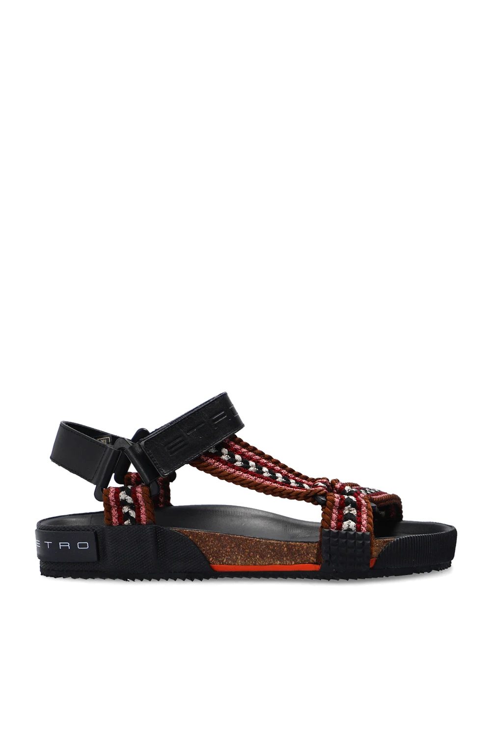 Sandals with logo