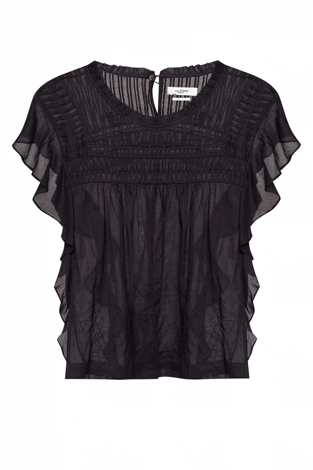 Top with stitching details