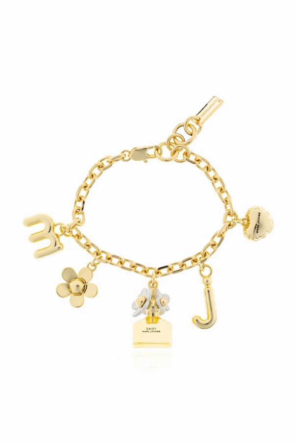 GOLD Armband mit Anhängern