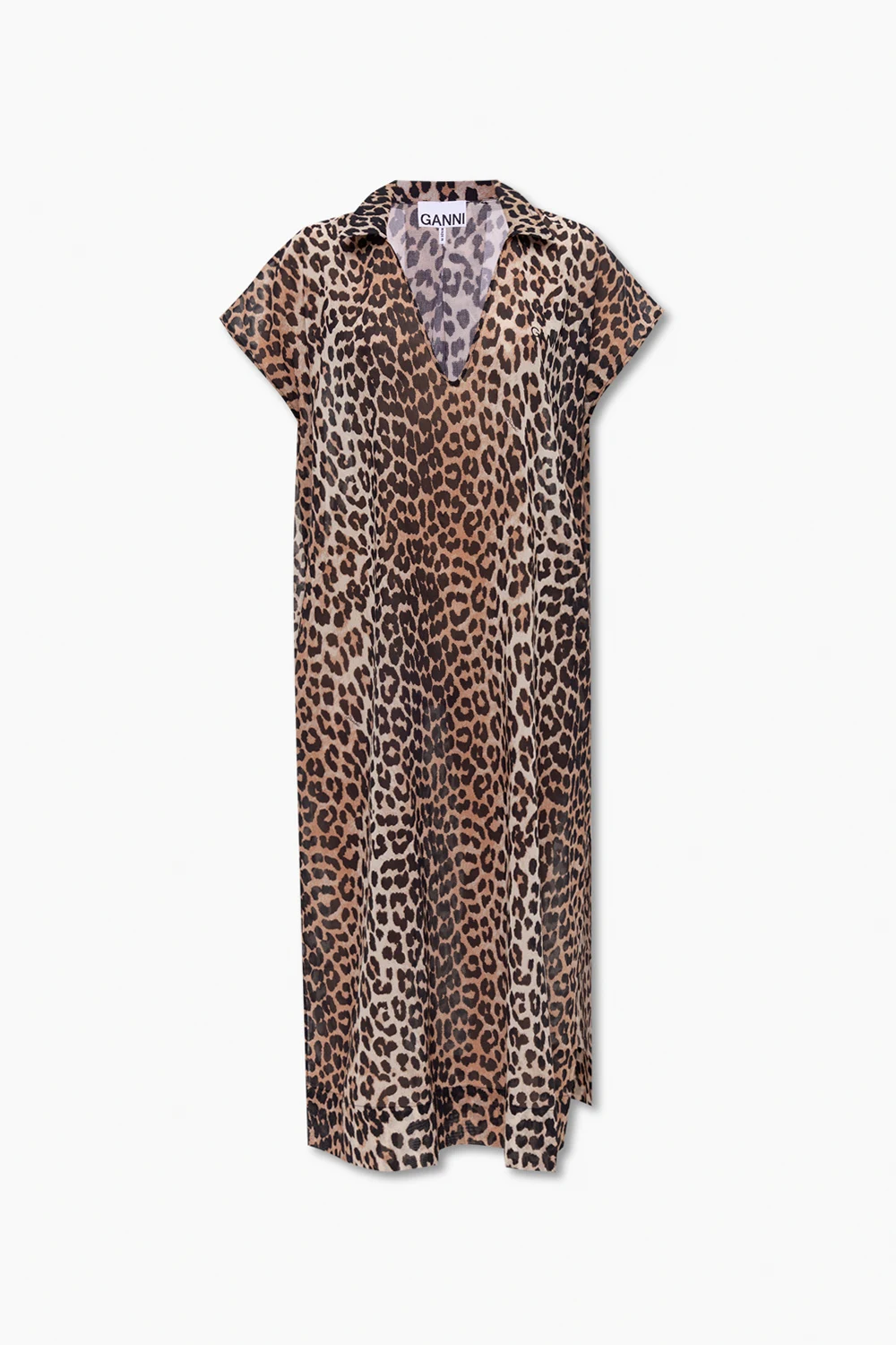 Dress with animal motif
