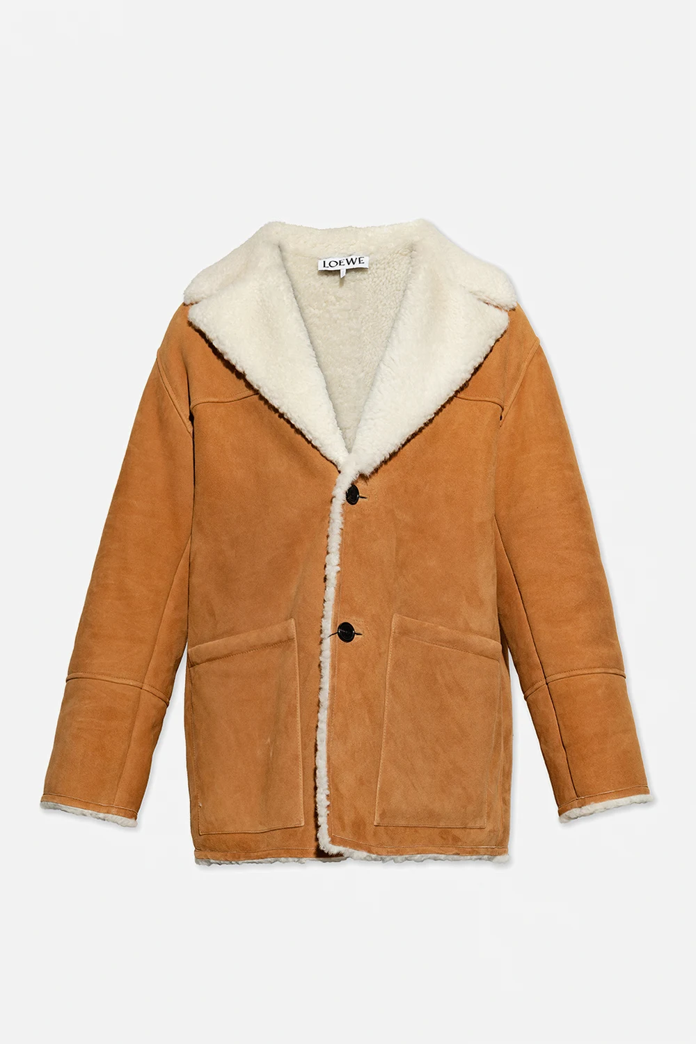 BROWN Shearling jacket