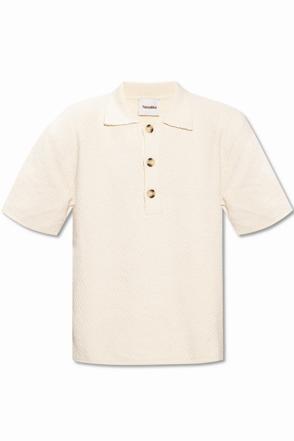 cream ‘Tallis’ polo shirt