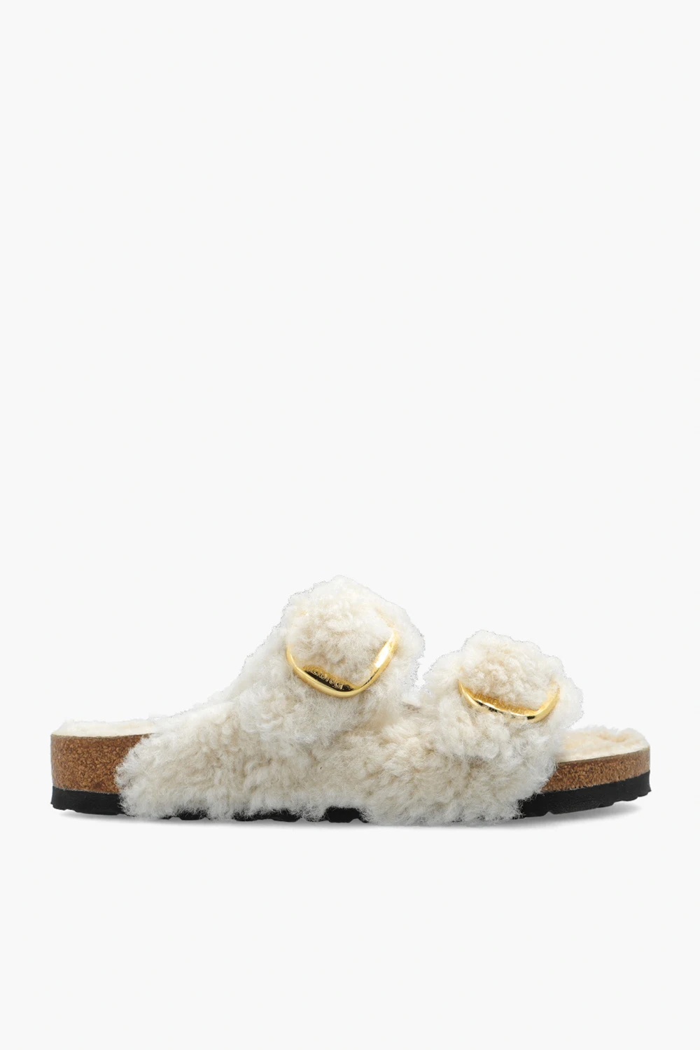 cream ‘Arizona Big Buckle’ slides