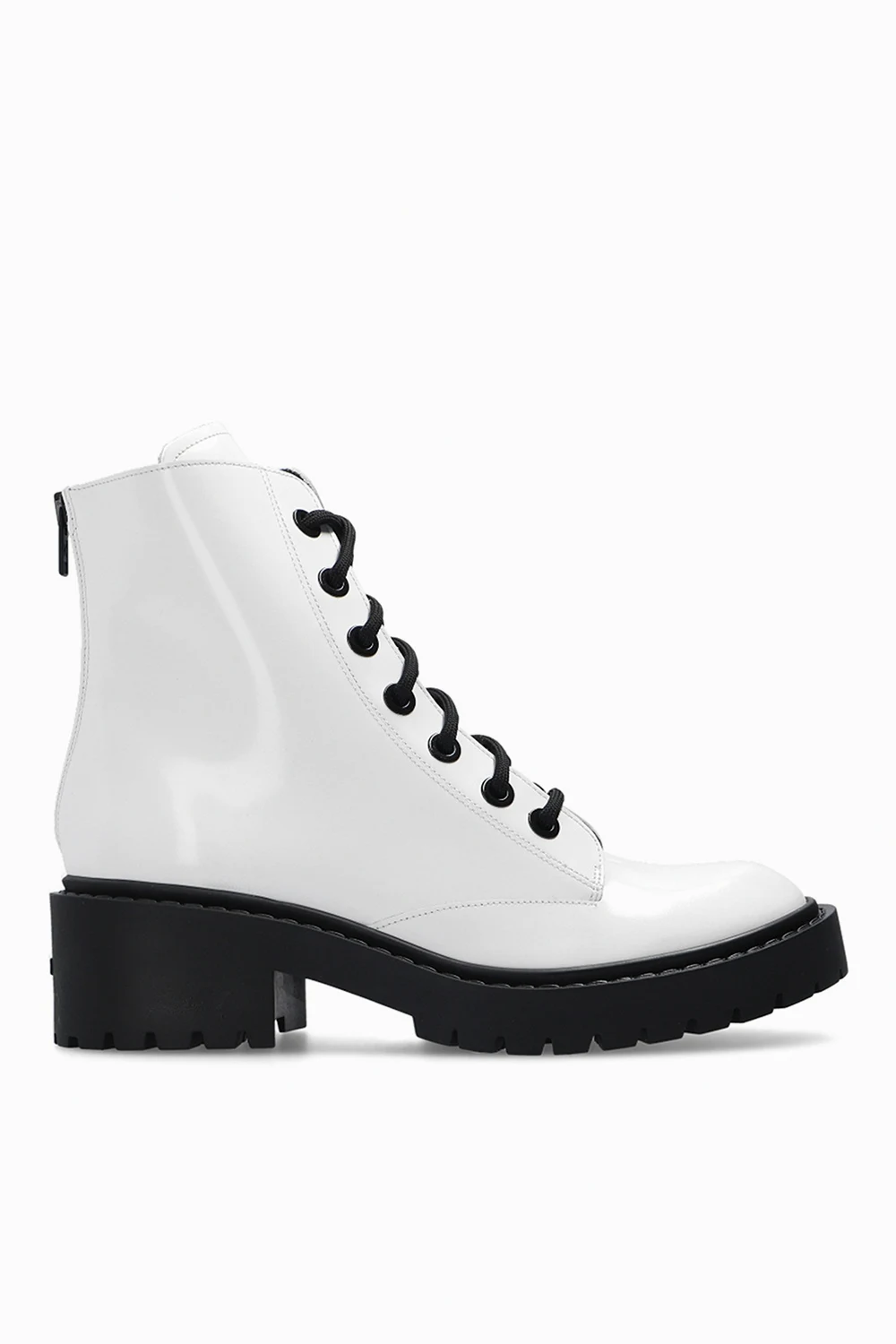 Ankle boots with logo