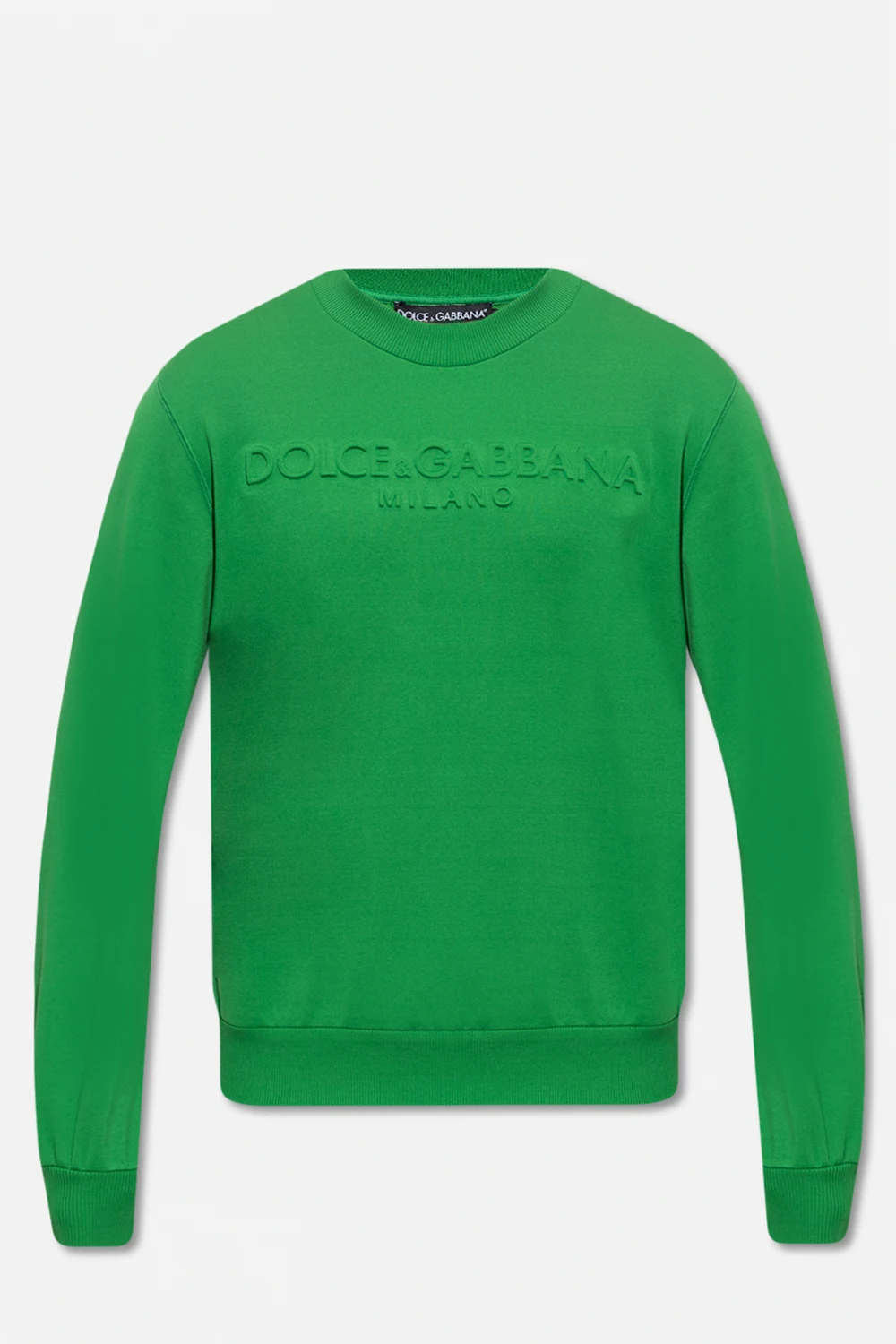 GREEN Sweatshirt with logo