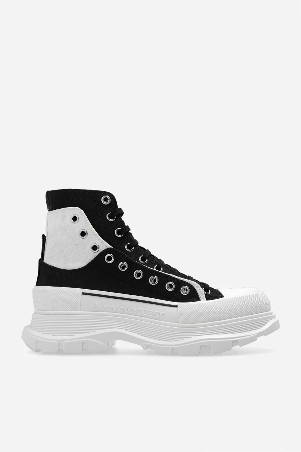 High-top platform boots