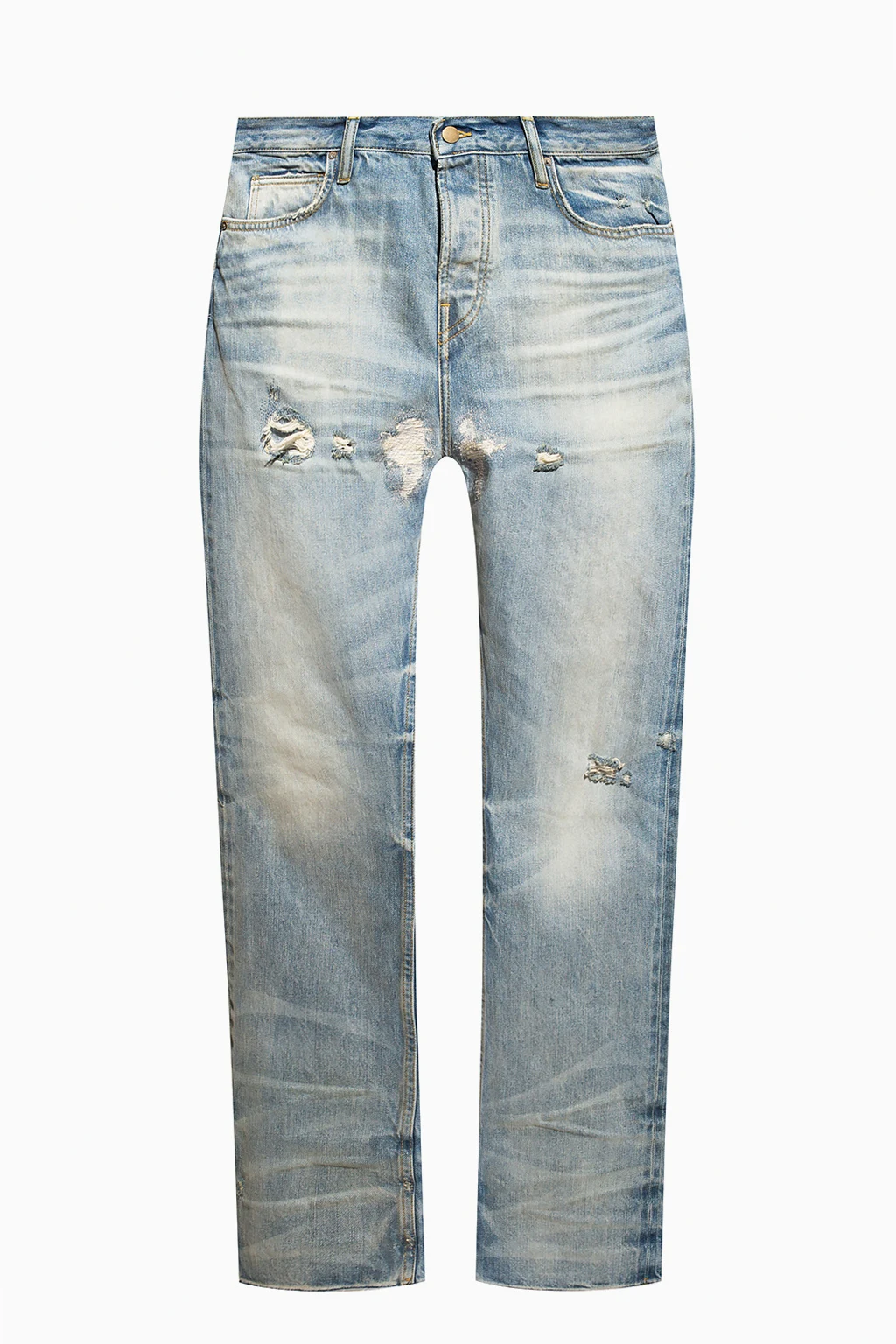 Jeans with logo