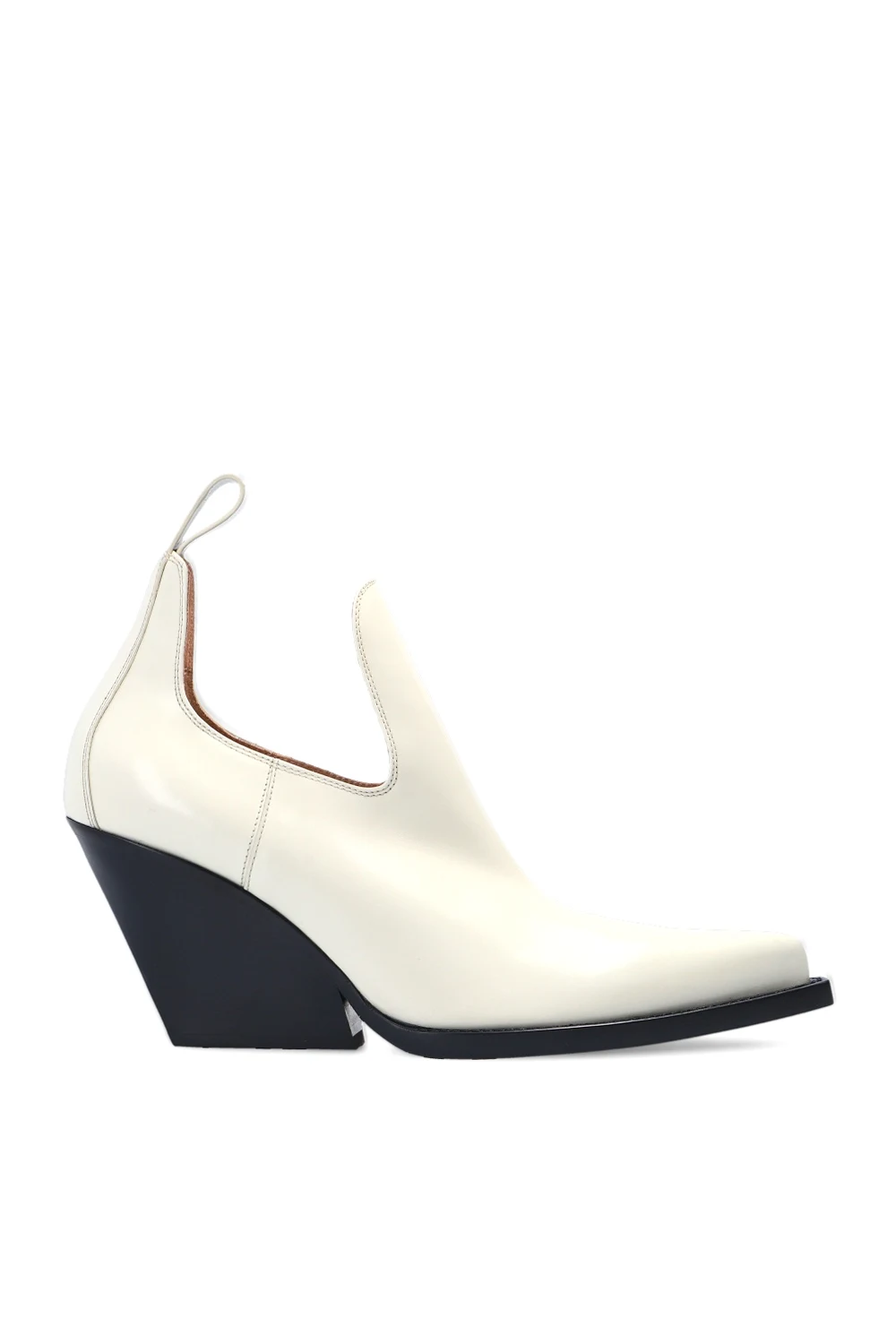 ‘BV Lean’ heeled ankle boots