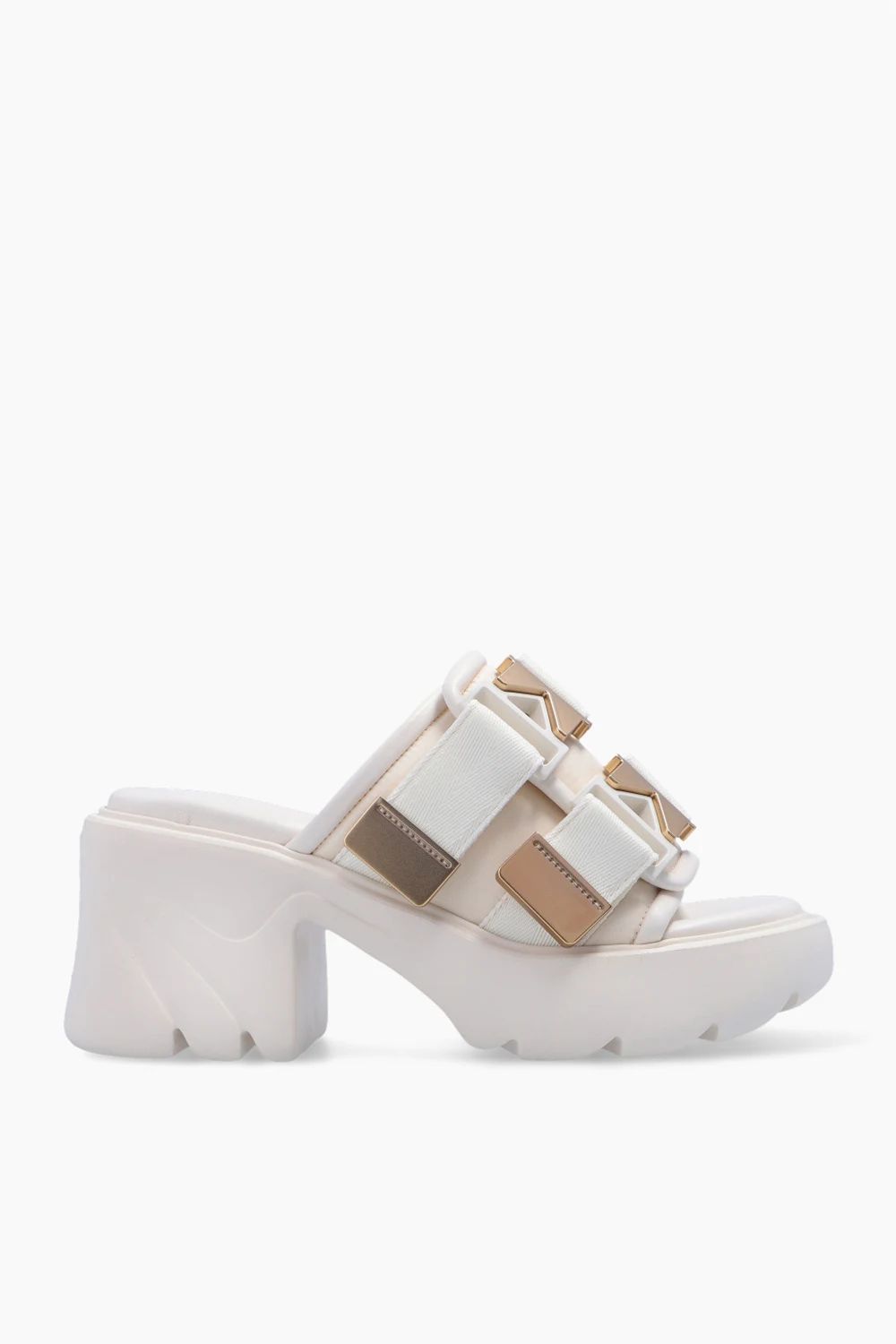 ‘Flash’ heeled mules