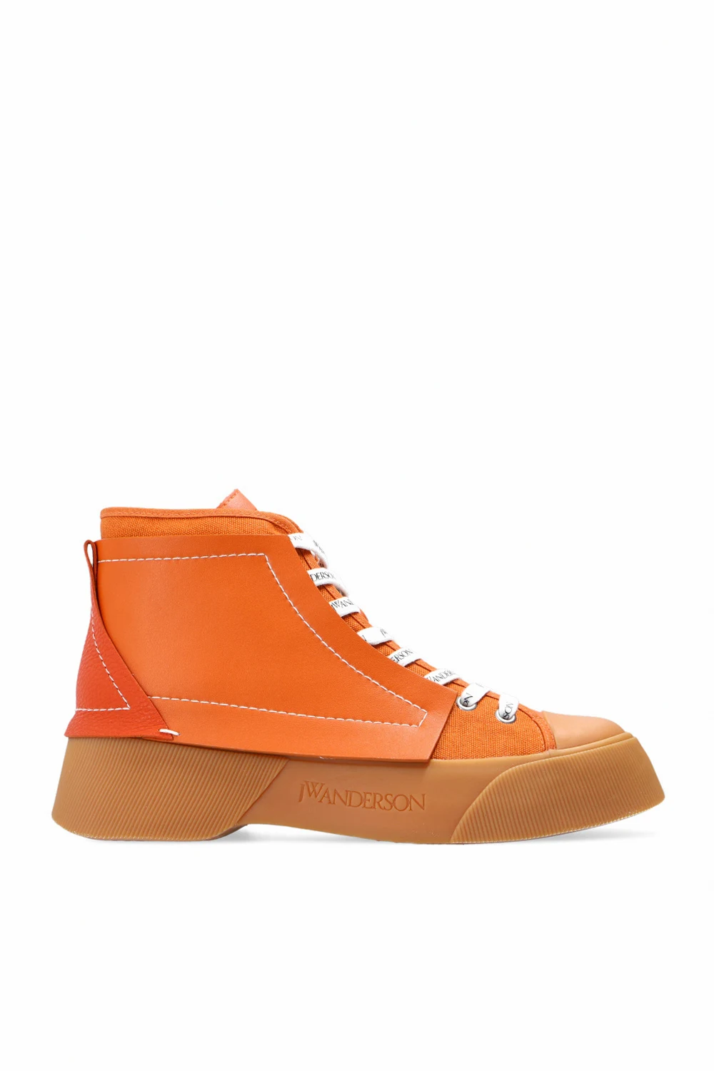 ORANGE High-top sneakers