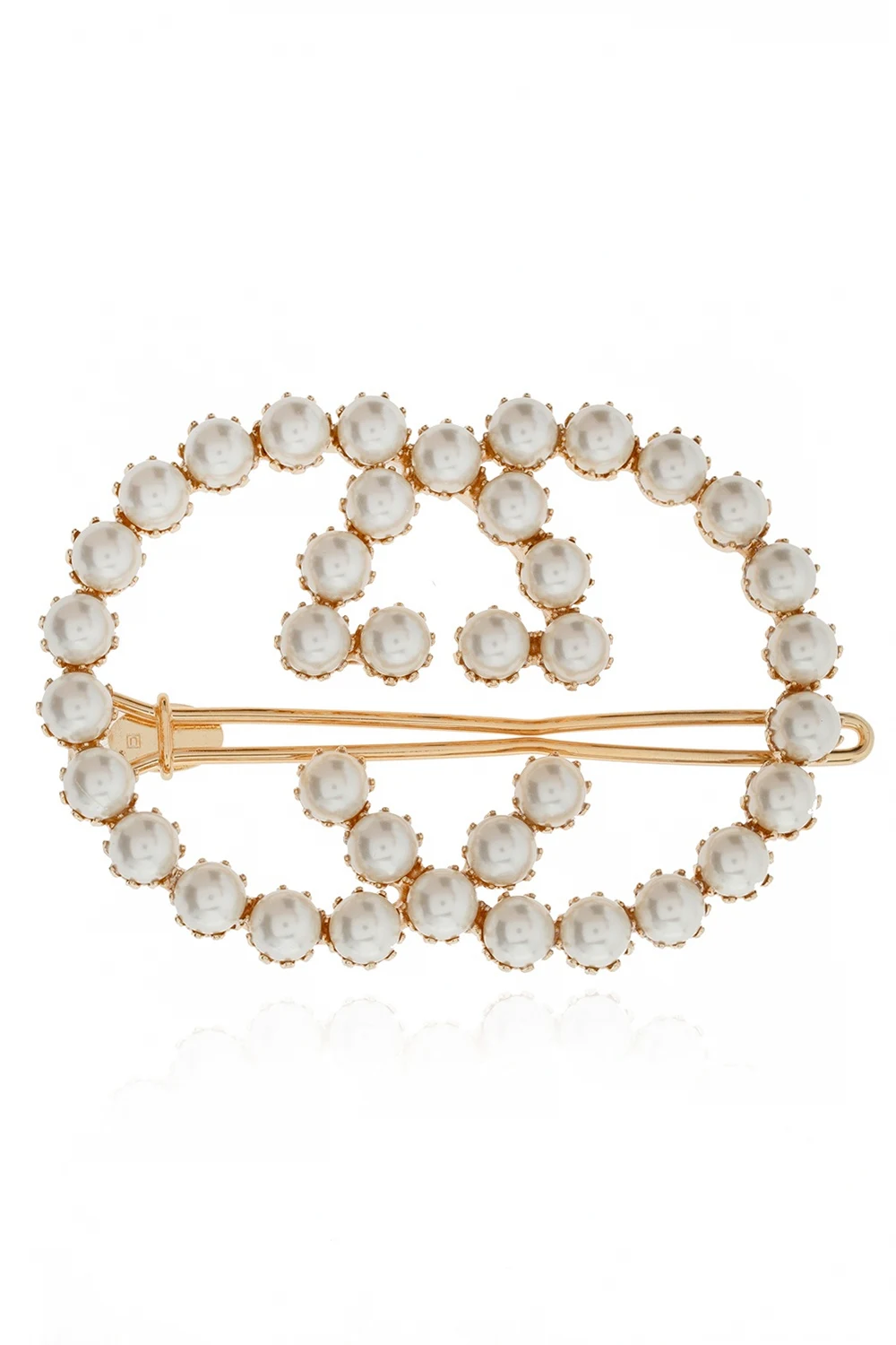 Hair clip with logo