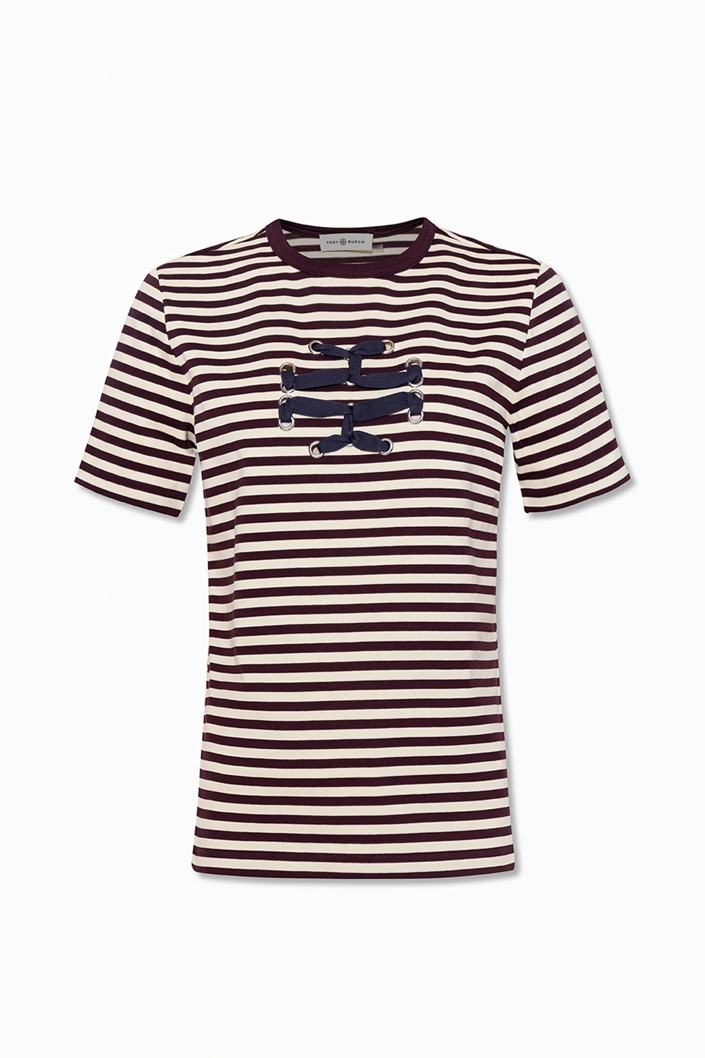 T-shirt z wzorem w paski