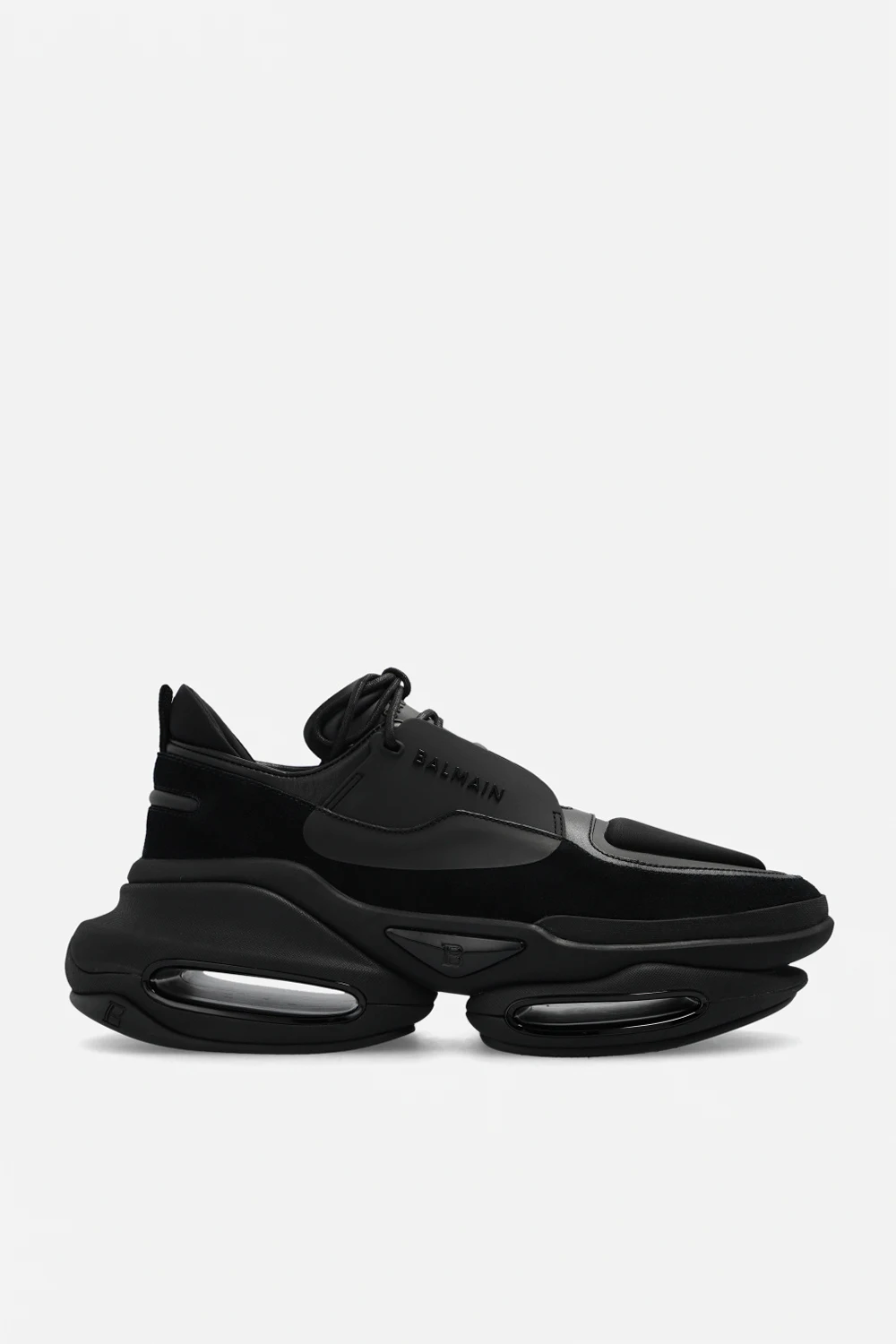 BLACK Sneakers with logo