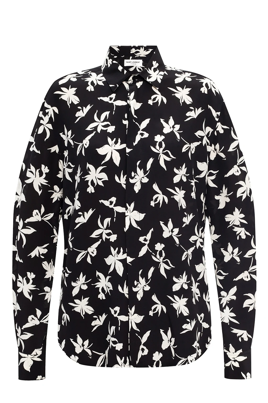Floral motif shirt