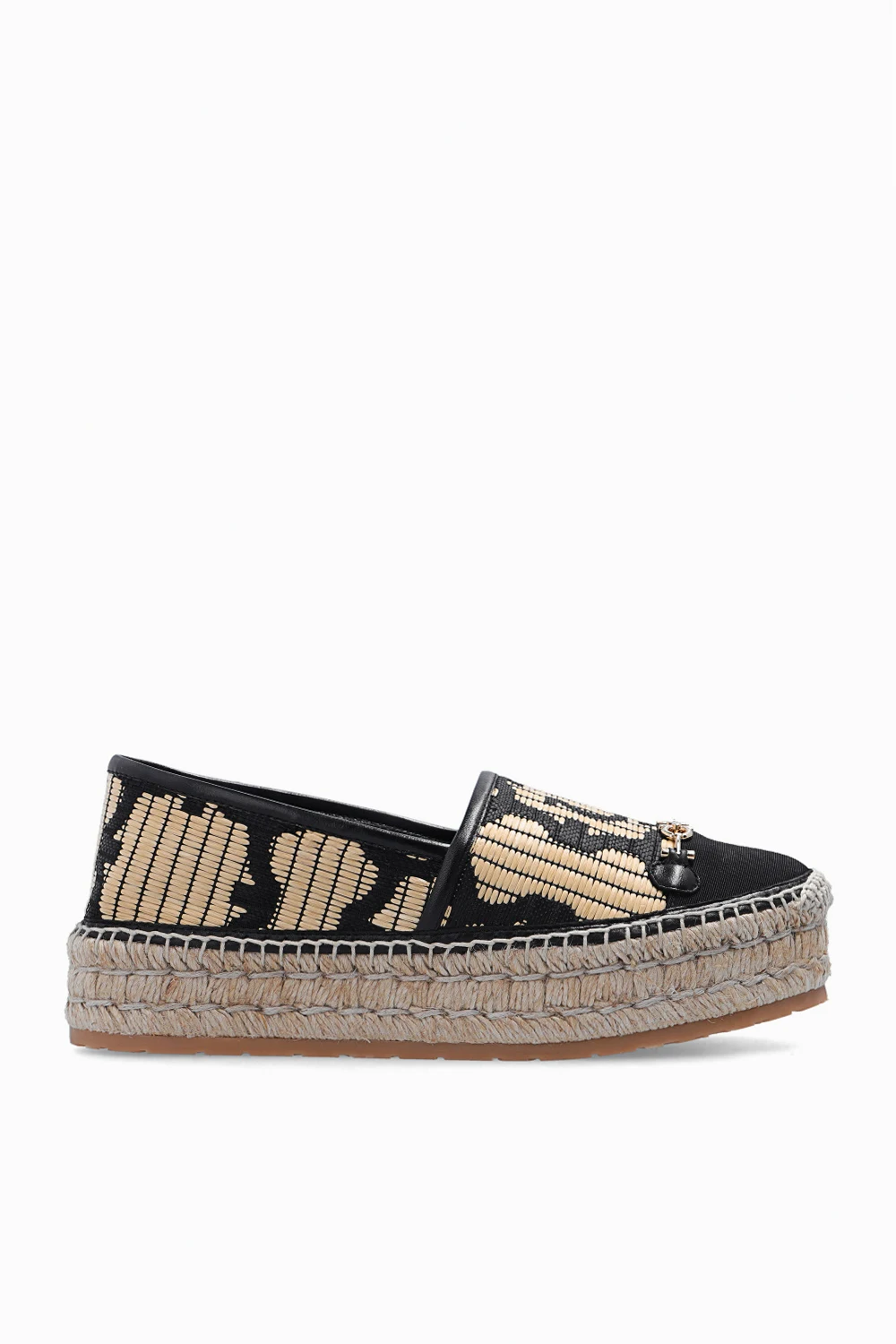 beige Platform espadrilles