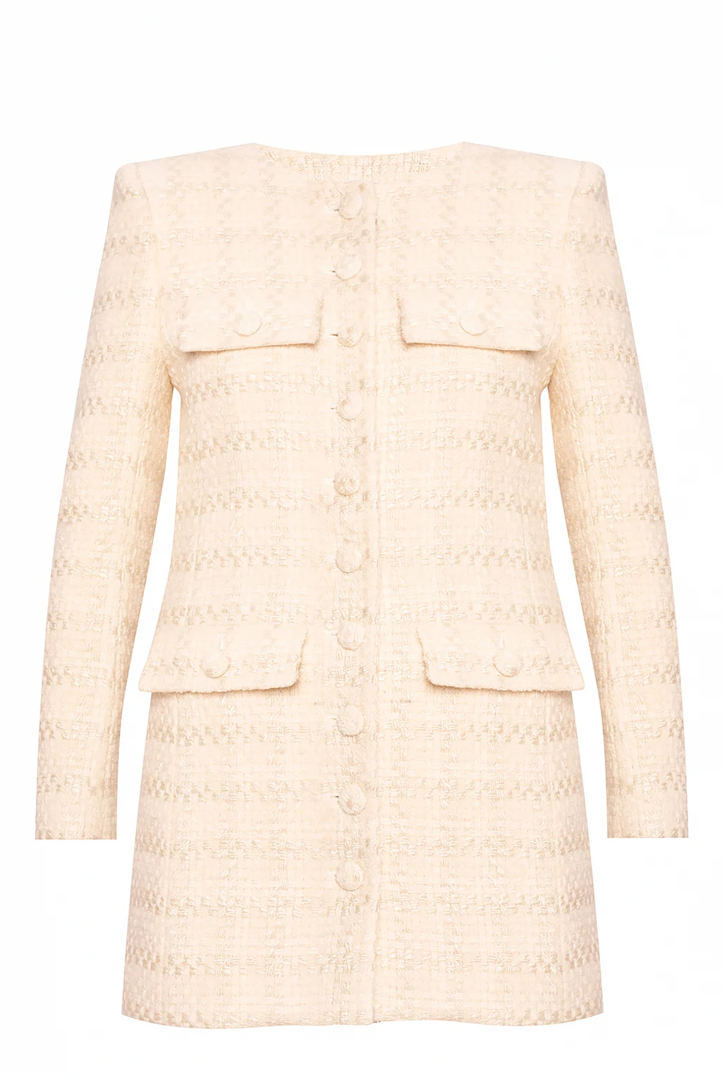 cream Tweed blazer