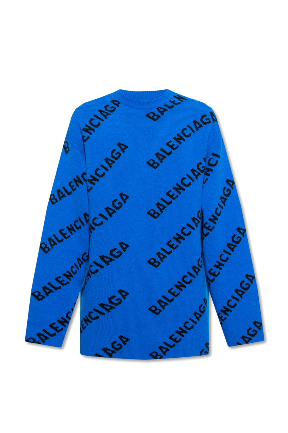 BLUE Sweater with logo