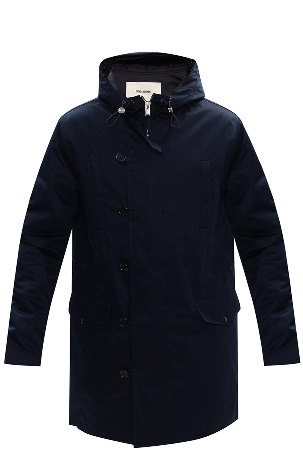 NAVY BLUE Parka w/ detachable lining