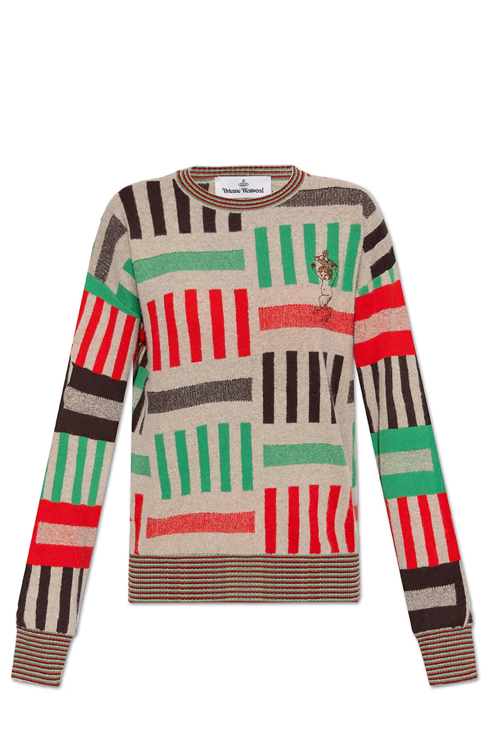 Wzorzysty sweter
