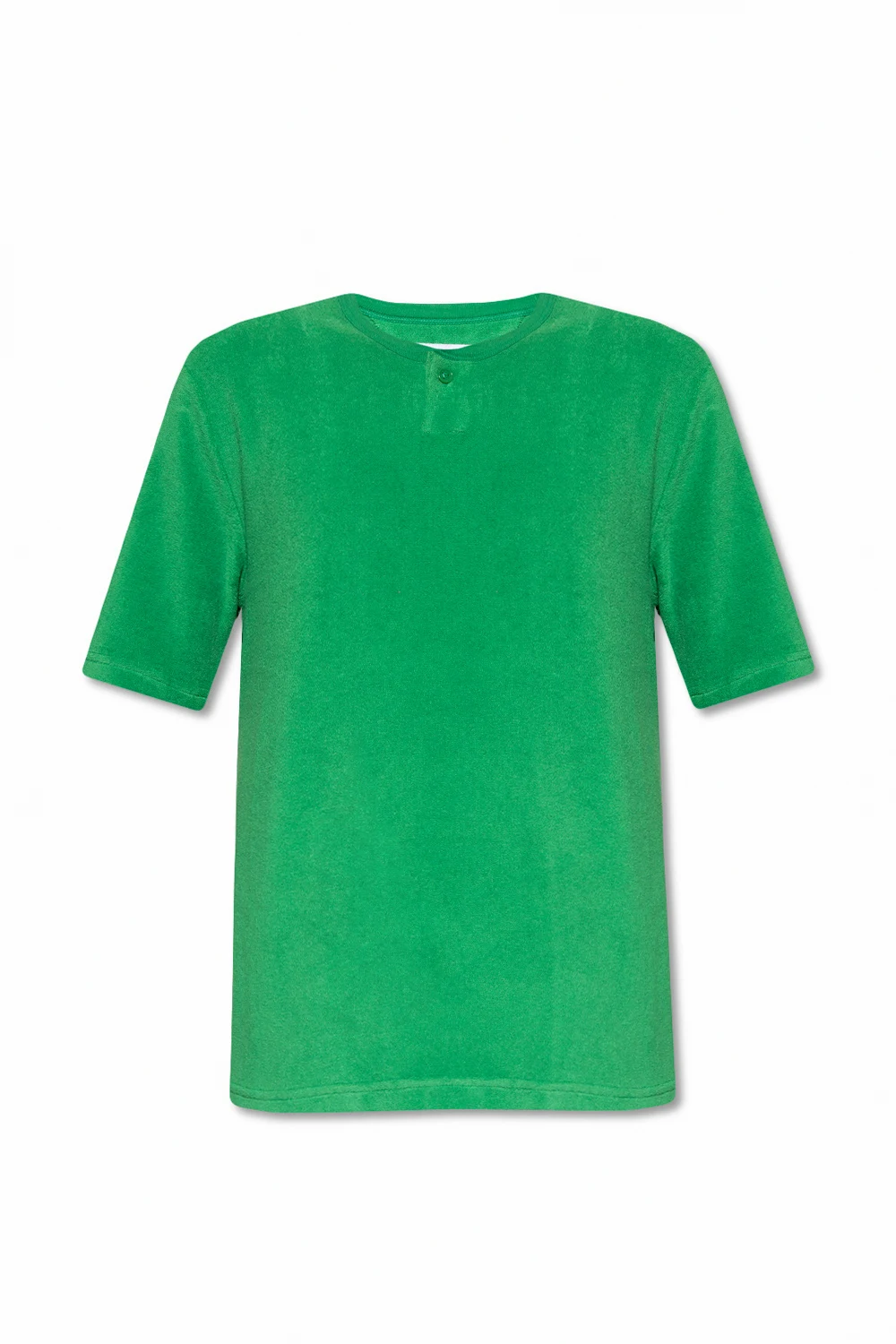 T-shirt z tkaniny typu ‘frotte’
