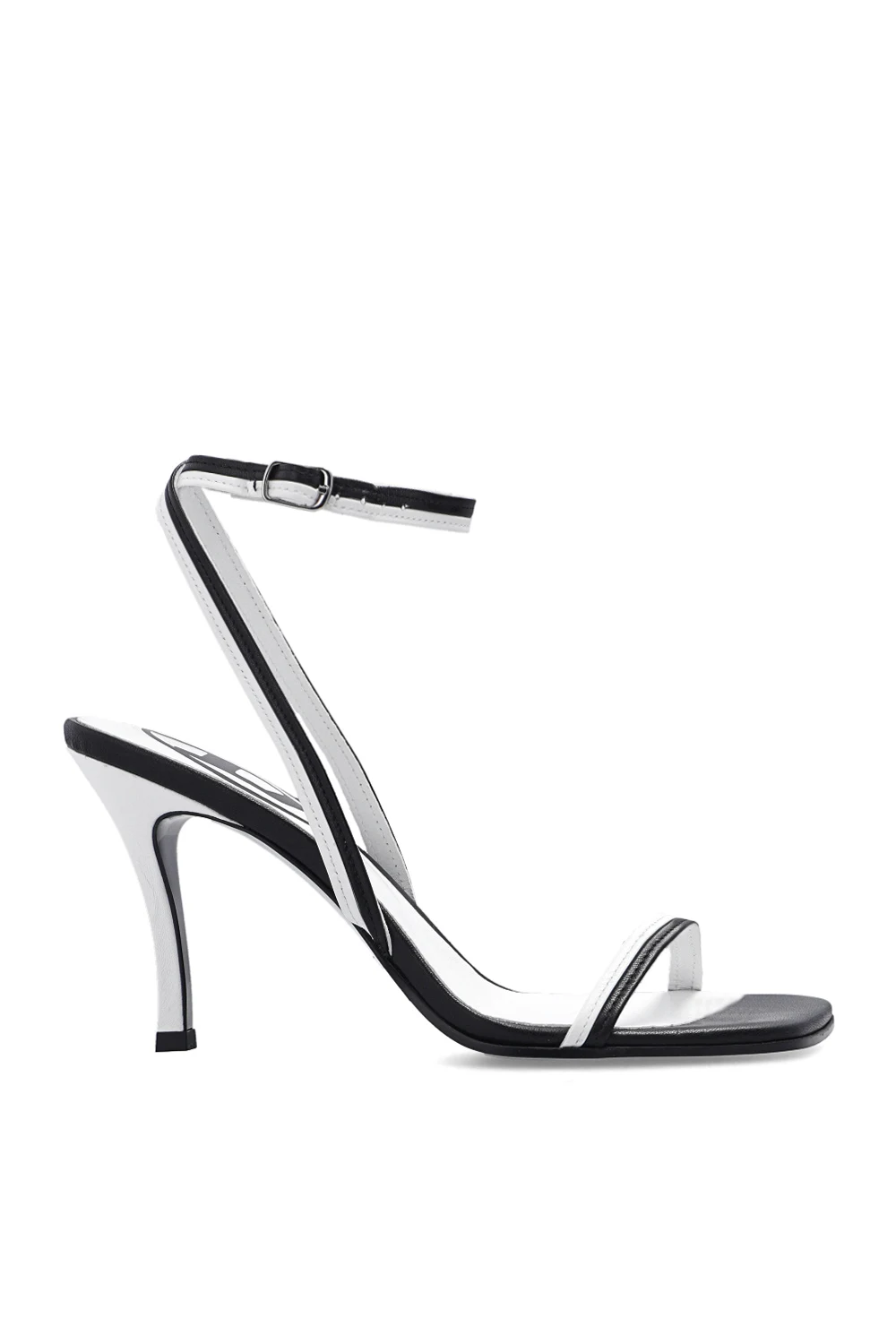 BLACK 'SA-ALHENA' heeled sandals