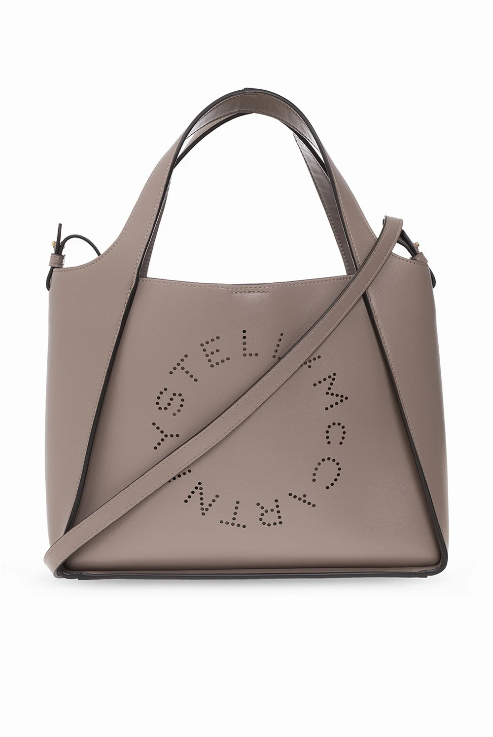 BROWN Shoulder bag with logo