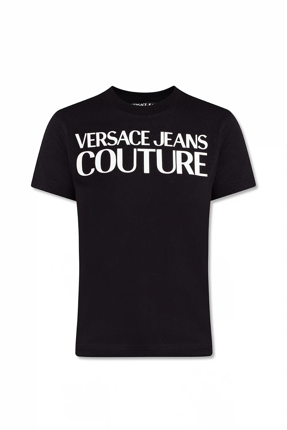 BLACK T-shirt with logo