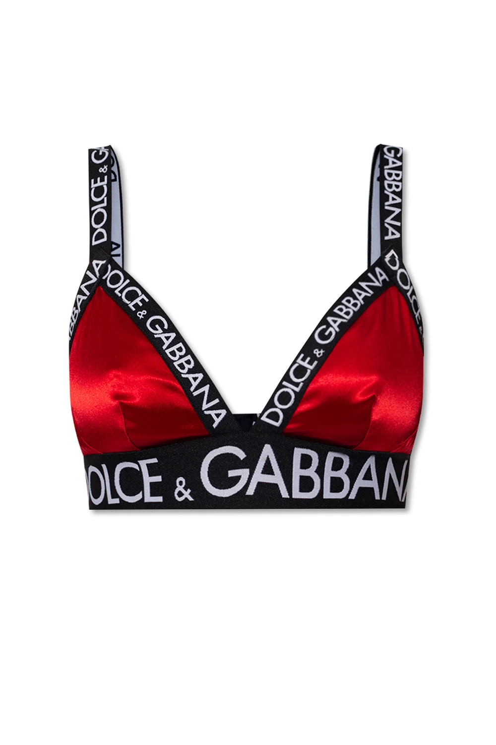 Bra with logo