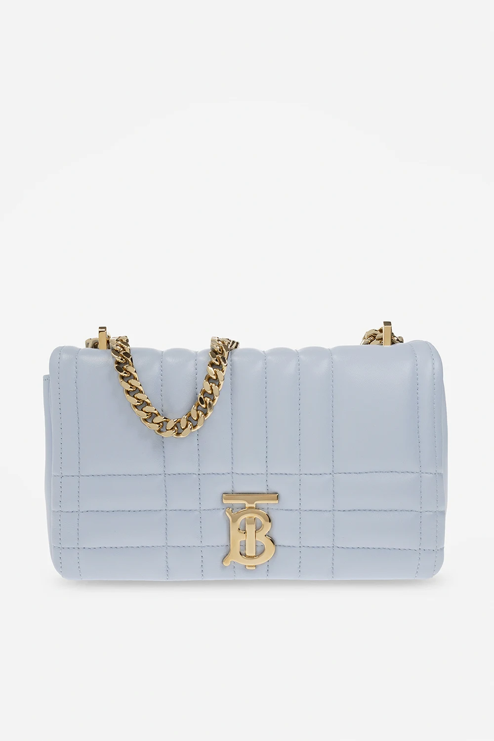BLUE Quilted shoulder bag