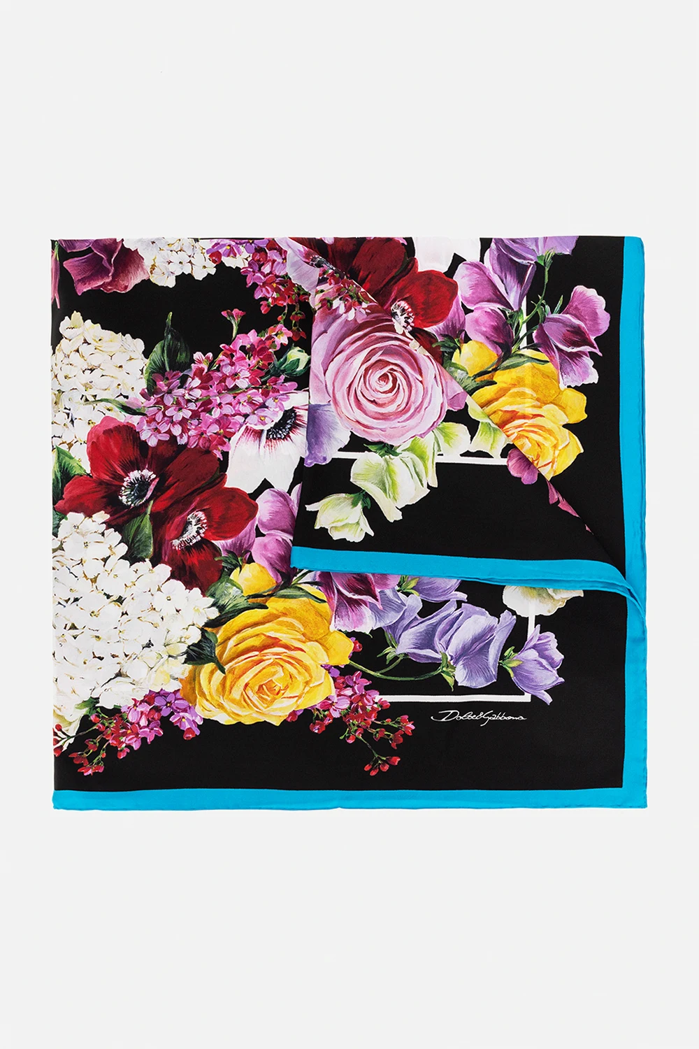 MULTICOLOUR Silk scarf