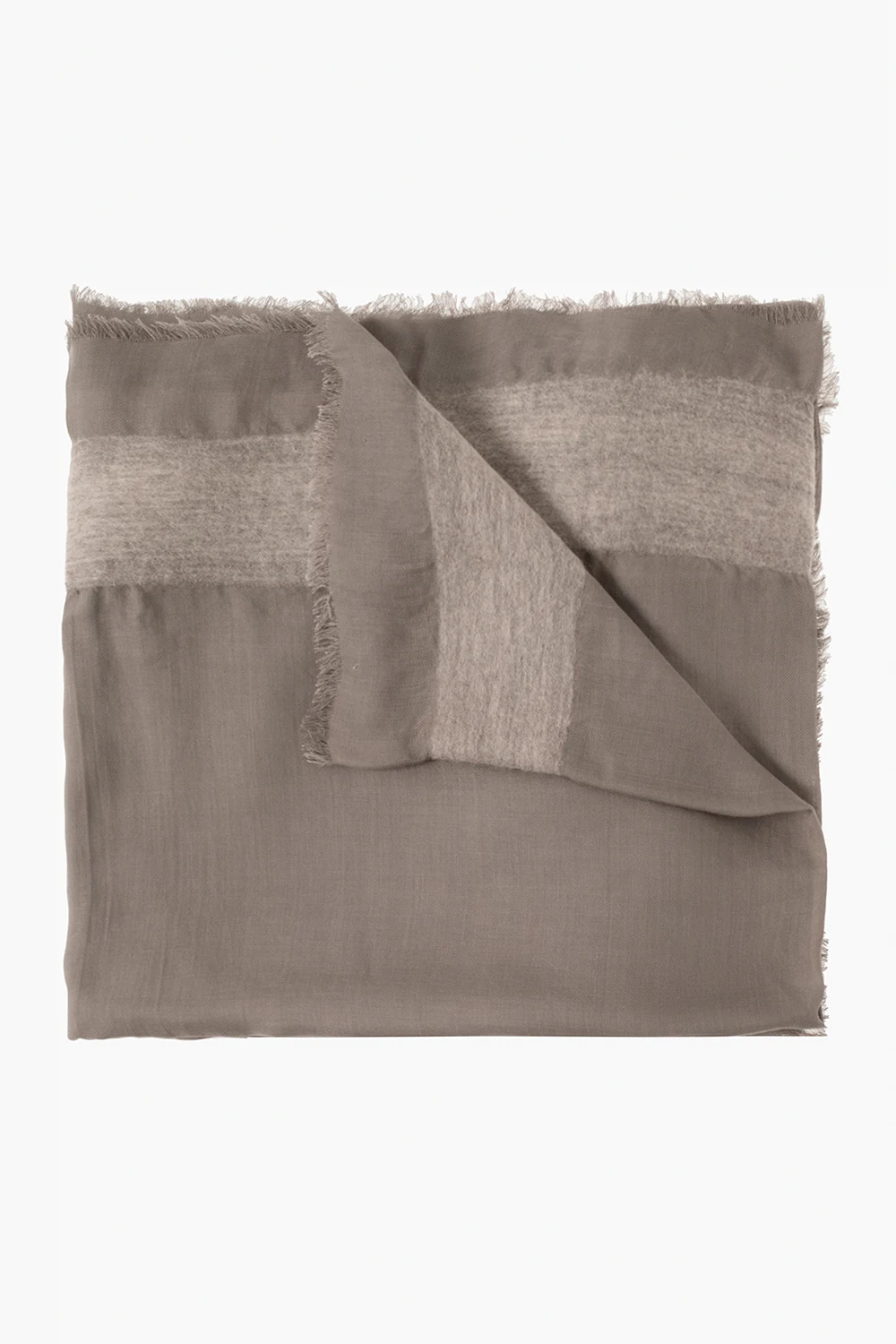 GREY Scarf with logo