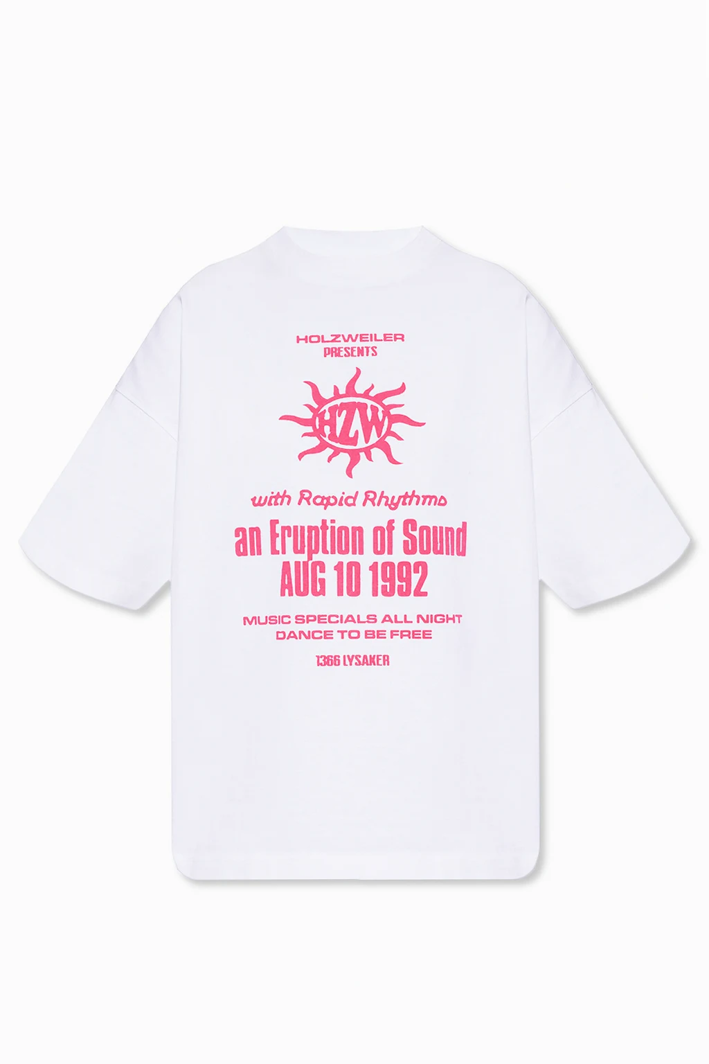 WHITE ‘W. Wings Festival’ T-shirt