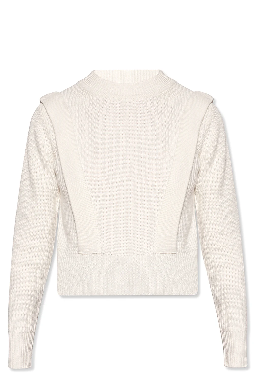 Sweter z dekoracyjnym wykończeniem