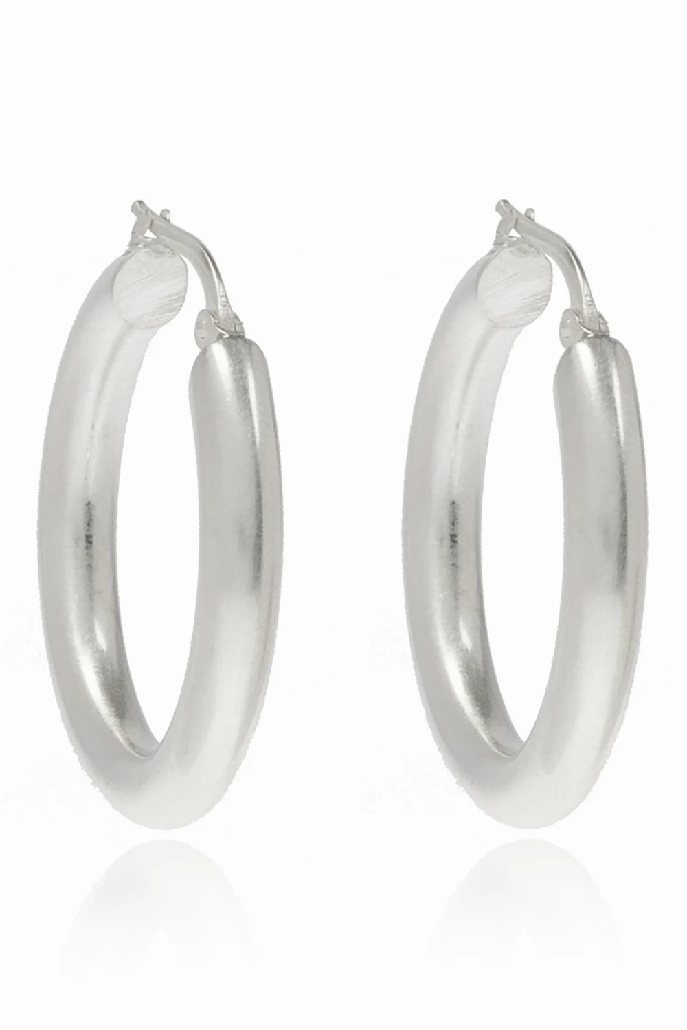 Silver earrings