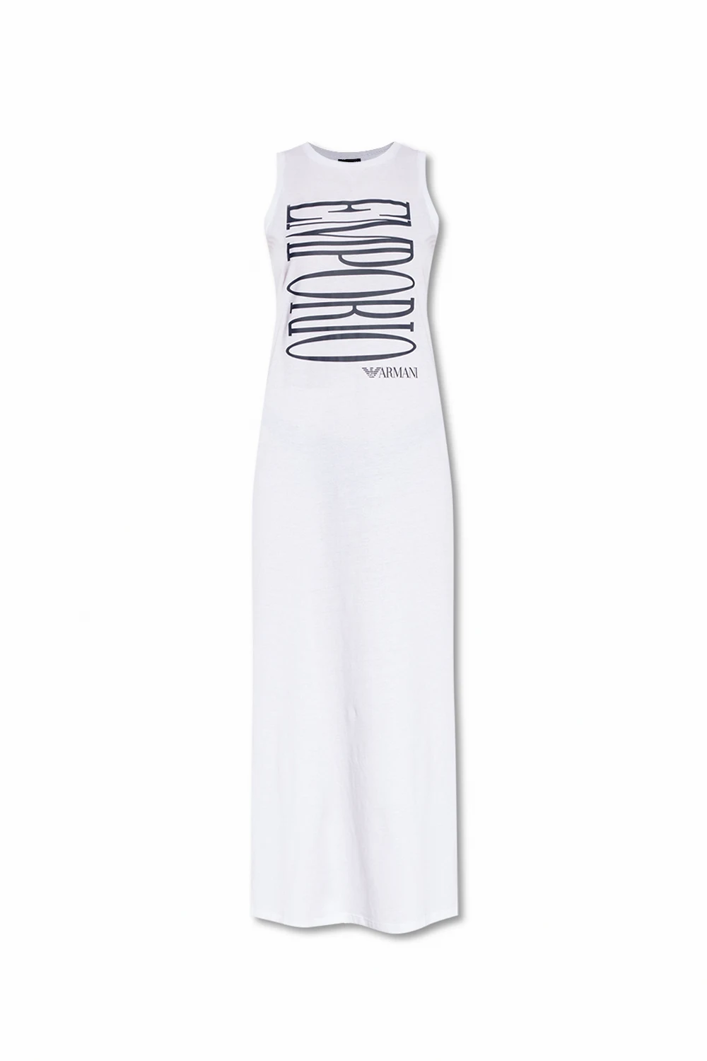 WHITE Sleeveless beach dress