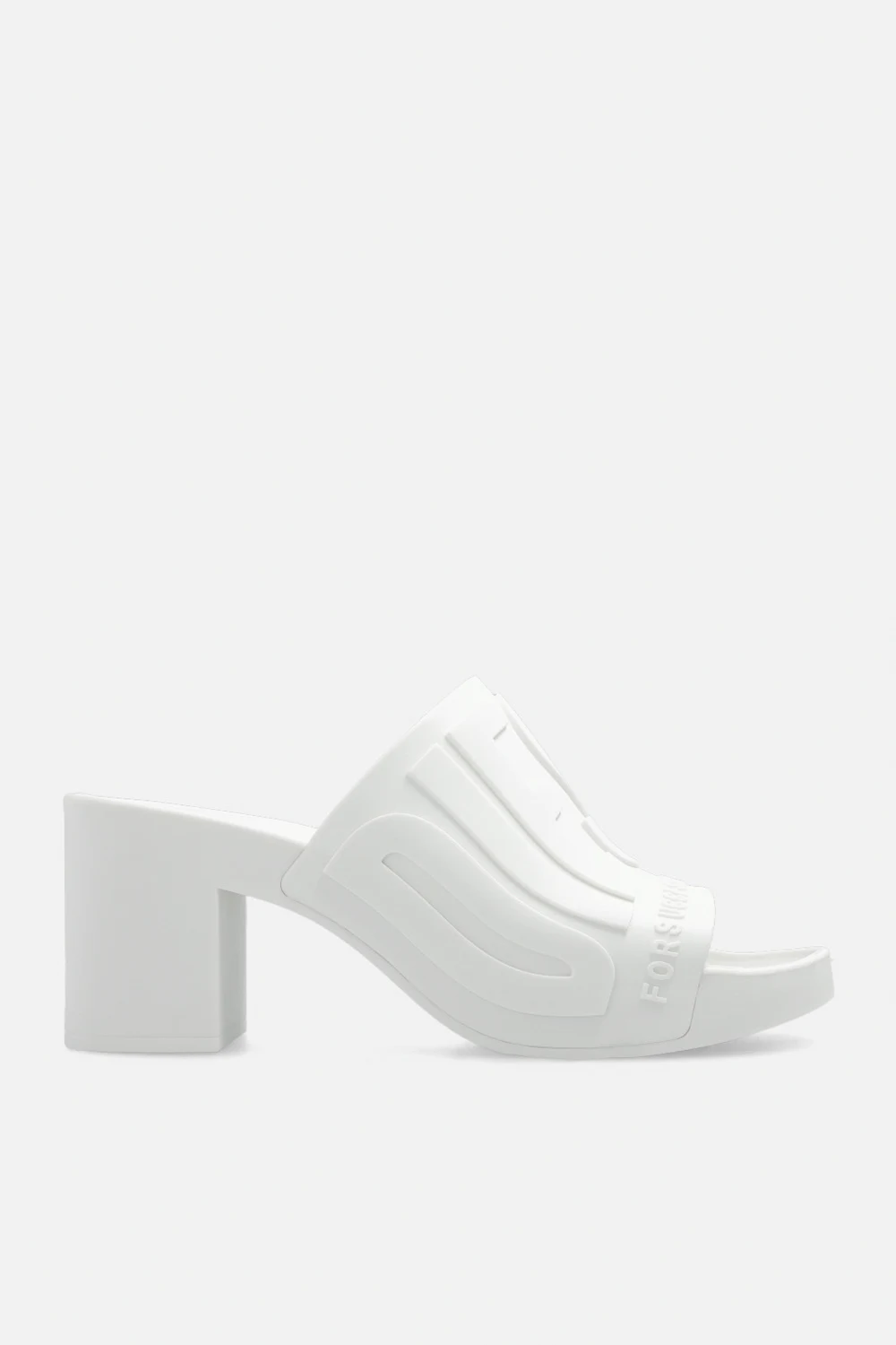 WHITE ‘SA-PAMELA H’ heeled mules
