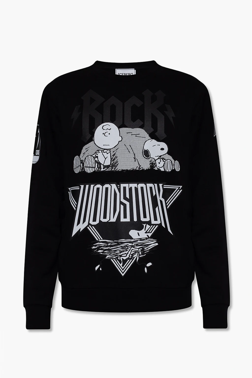 BLACK Printed sweatshirt